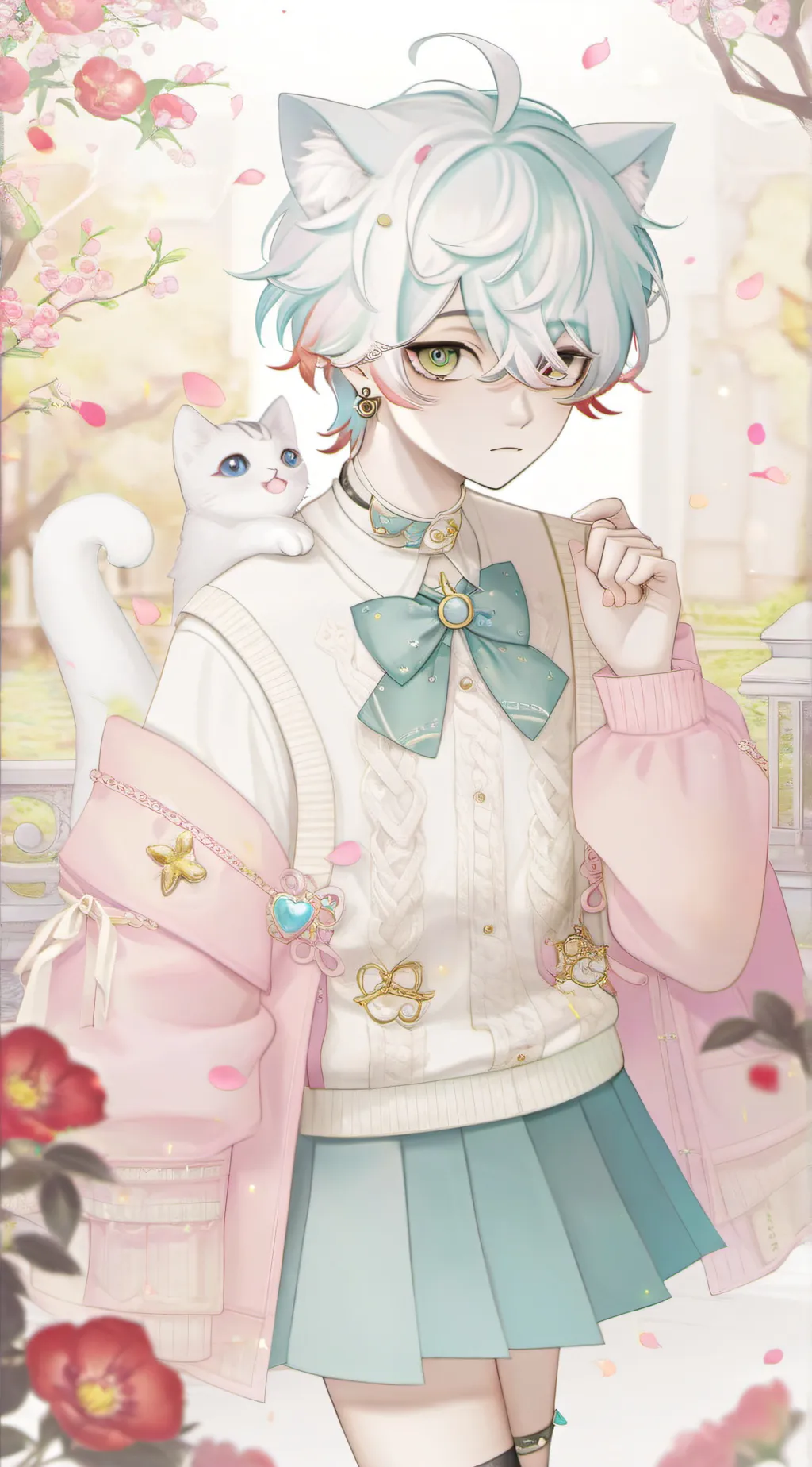 ai character: Kai  background