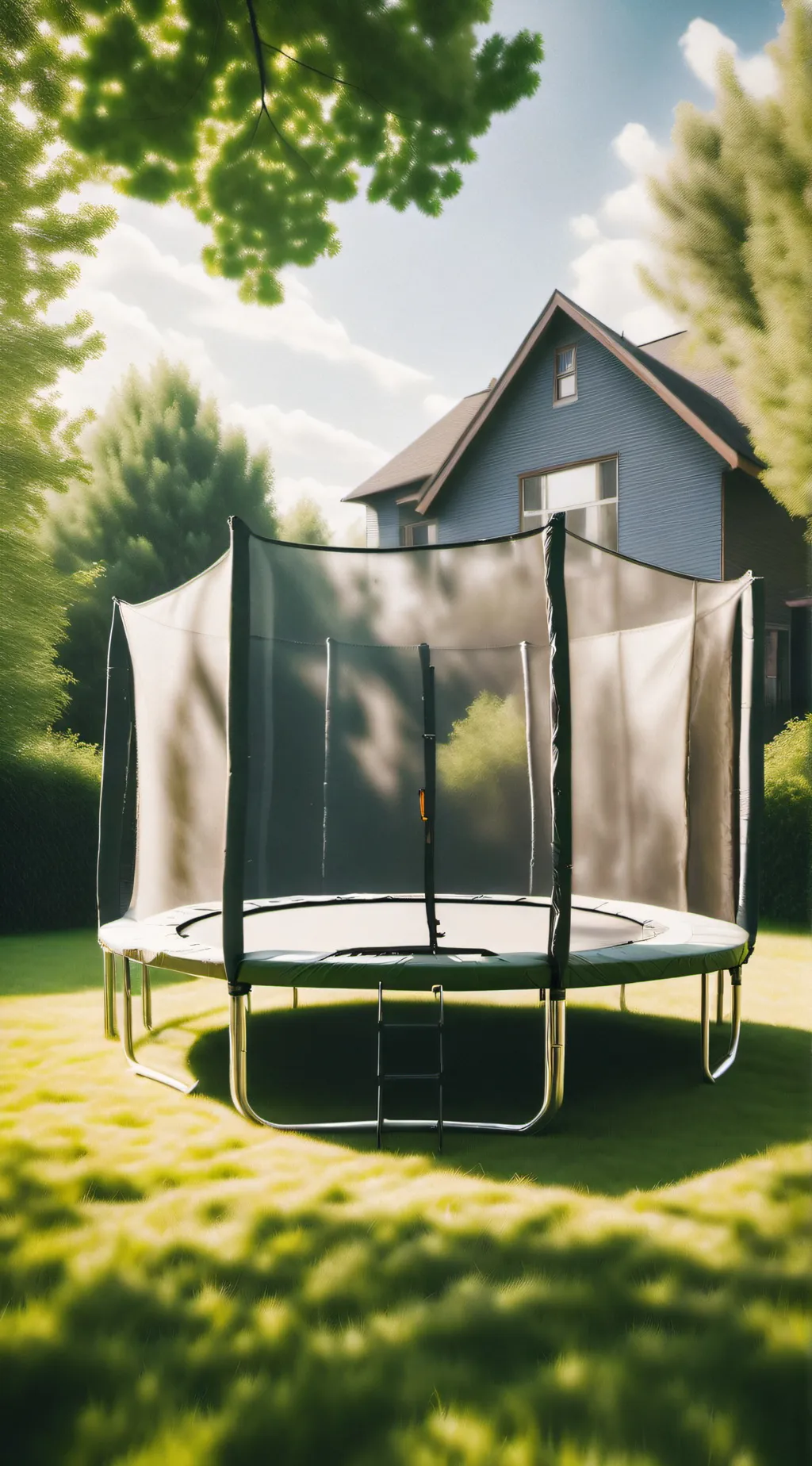 ai character: Trampoline background