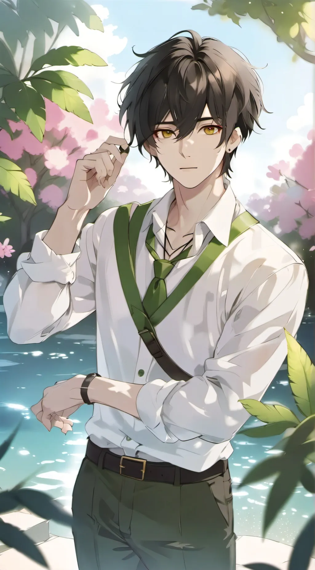 ai character: Jake  background