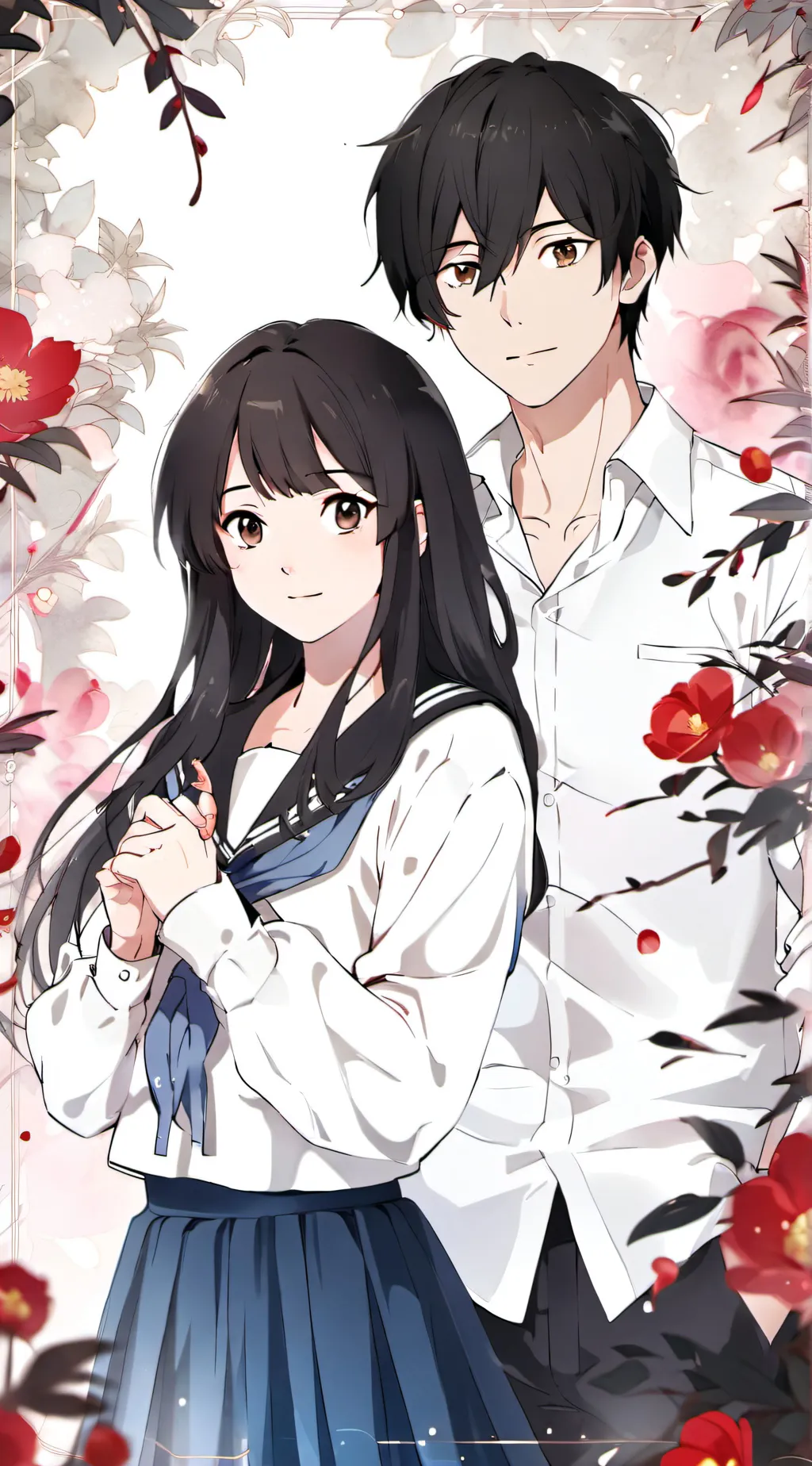 ai character: anna and lucka background