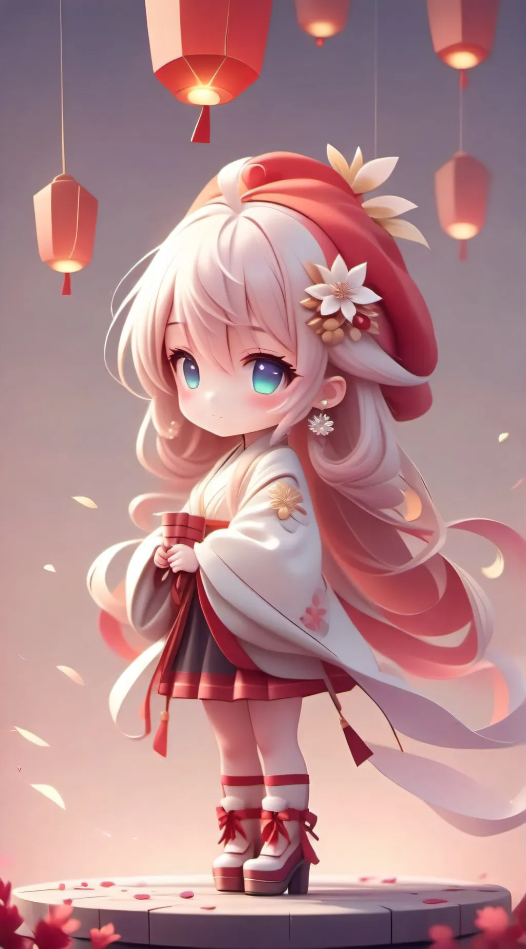 ai character: MHA(Fireworks)  background