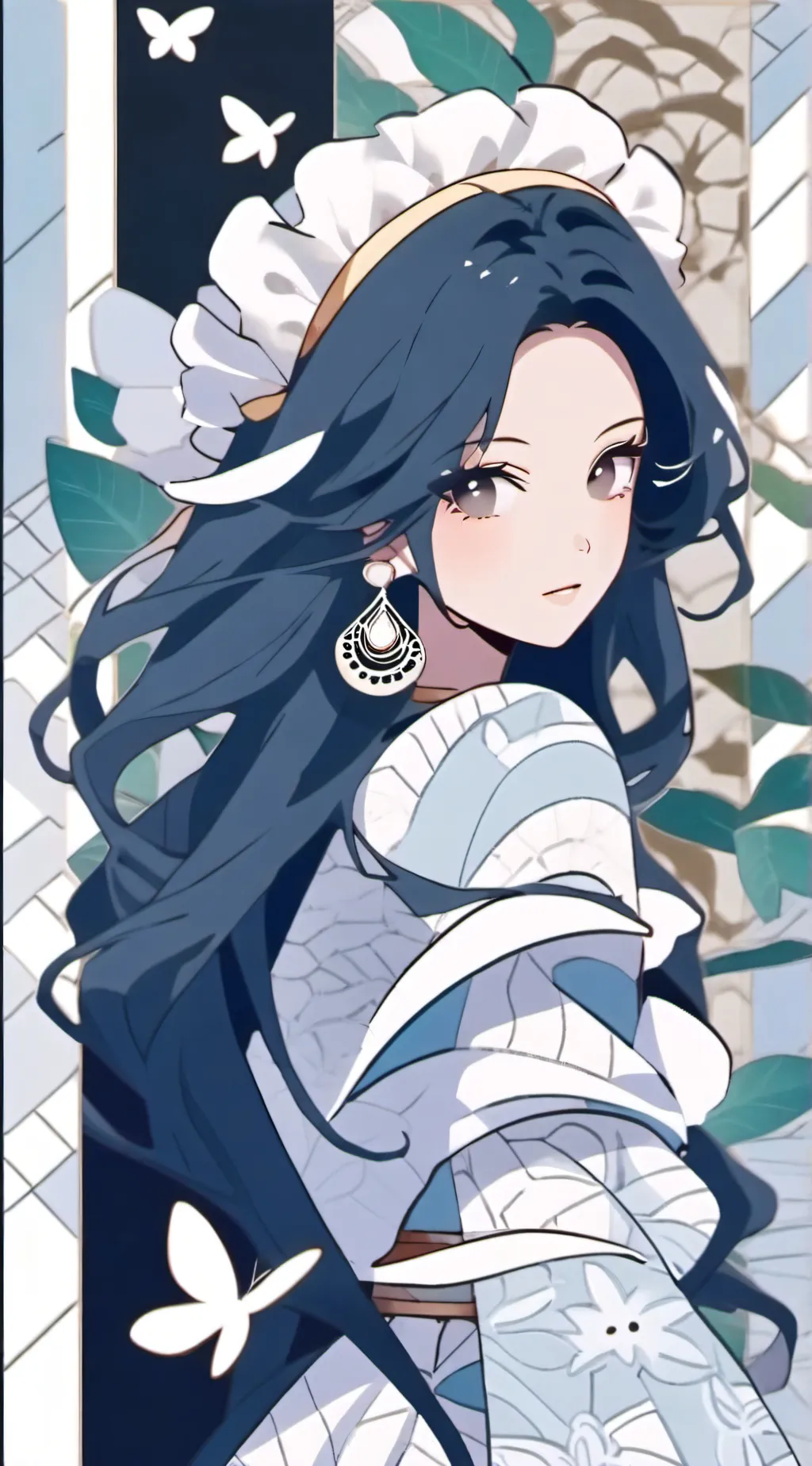 ai character: lily background