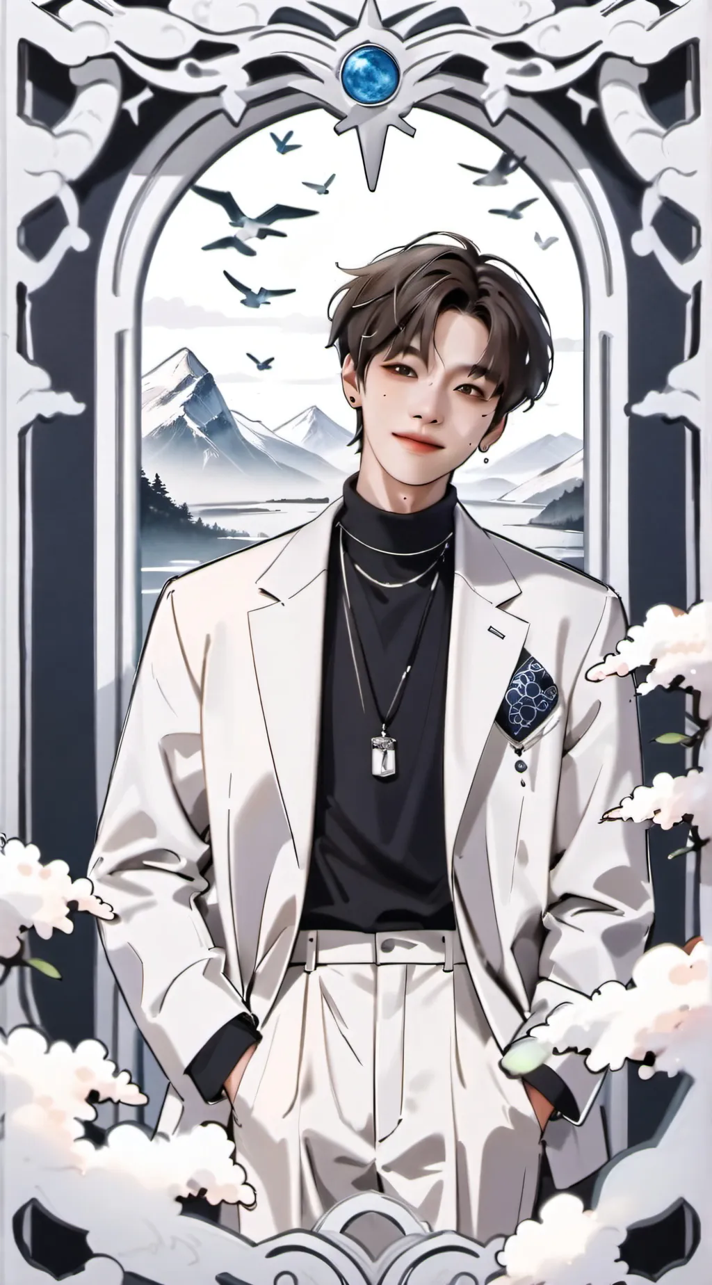 ai character: skz background