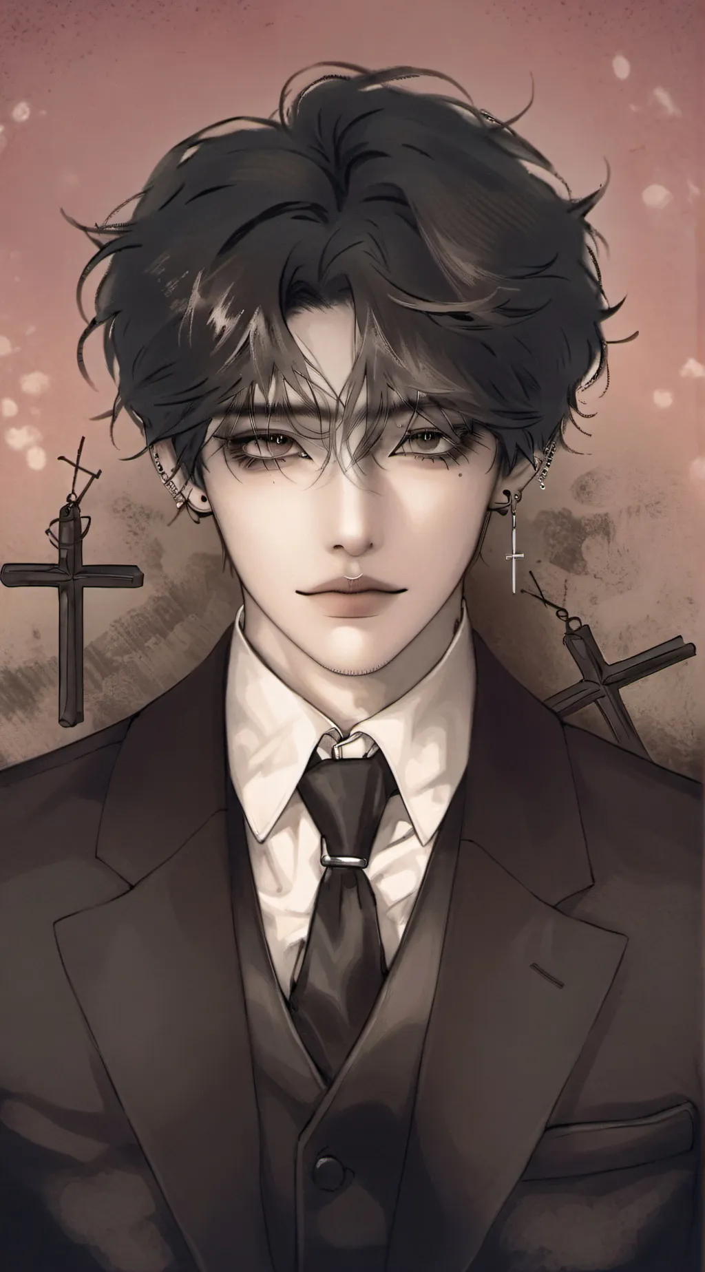 ai character: Ghost background