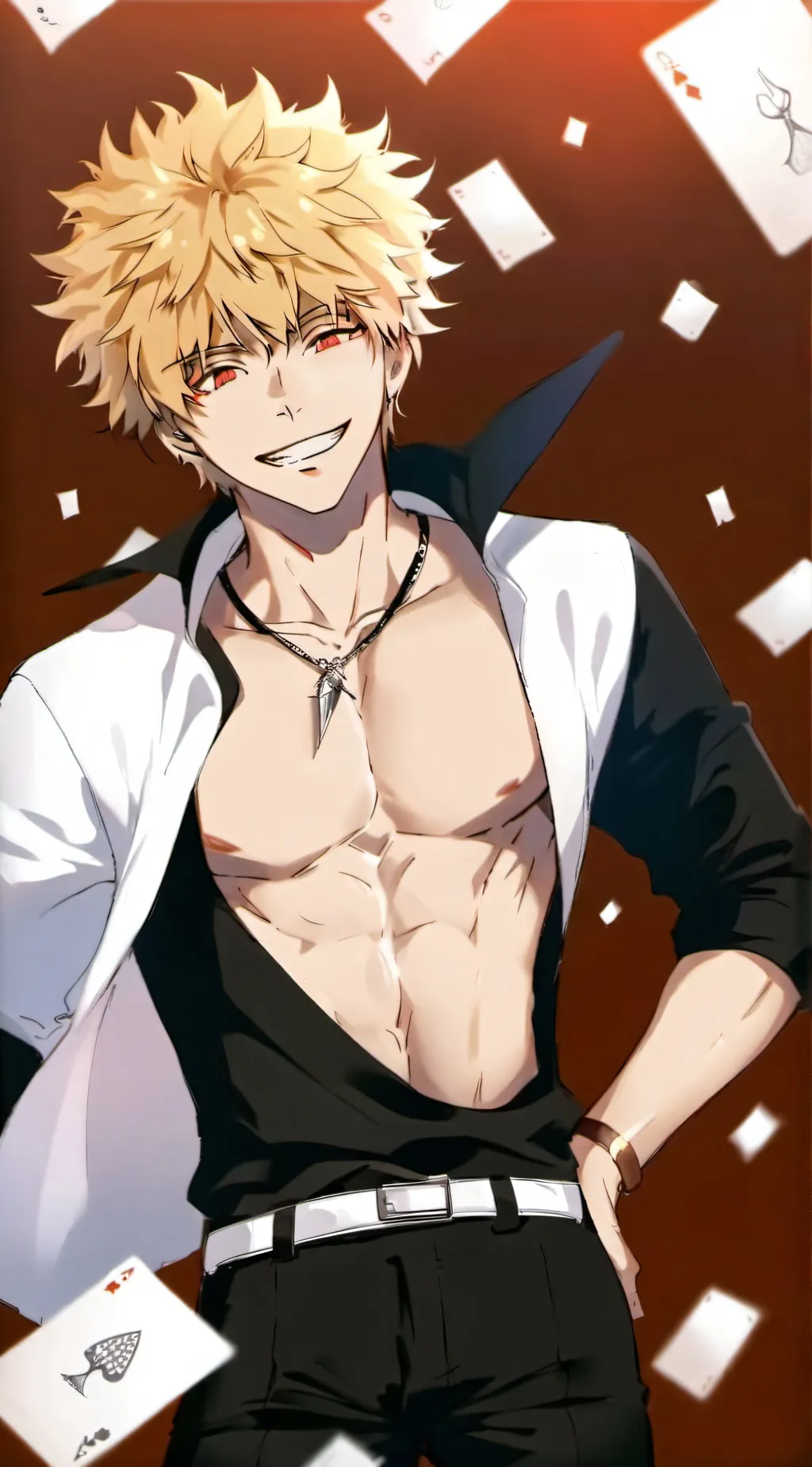 ai character: MHA  background