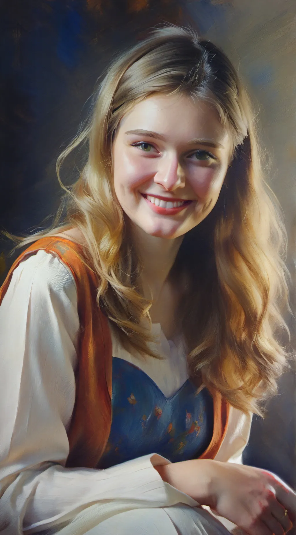 ai character: Addie  background