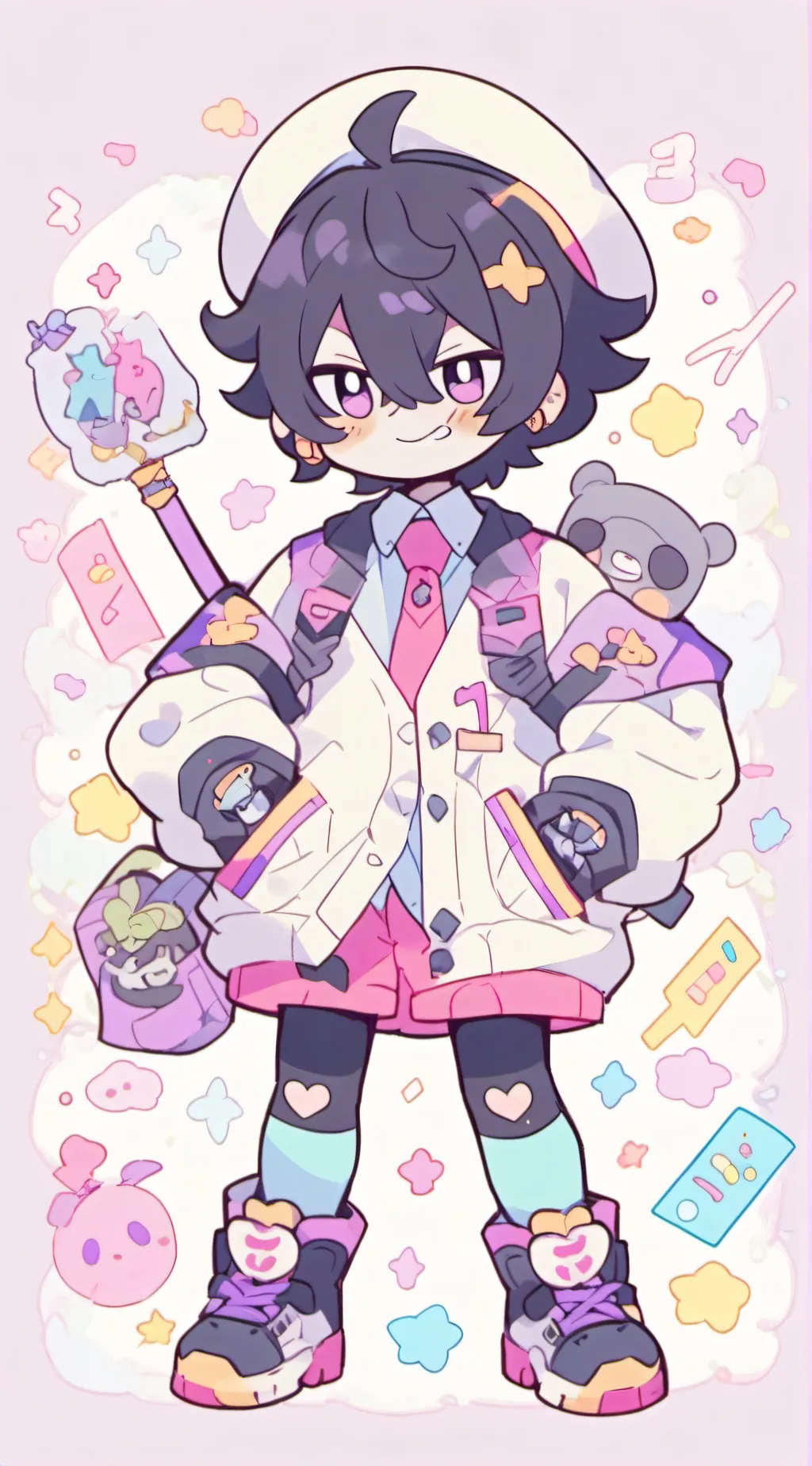 ai character: The quadruplets background