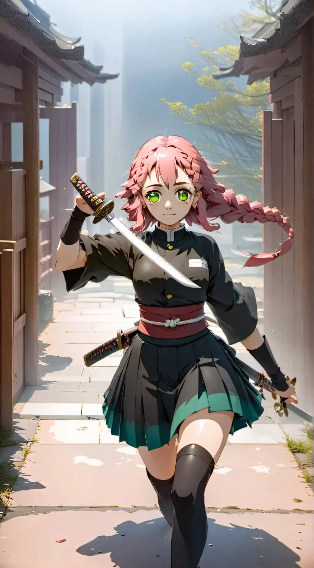 ai character: mitsuri  background