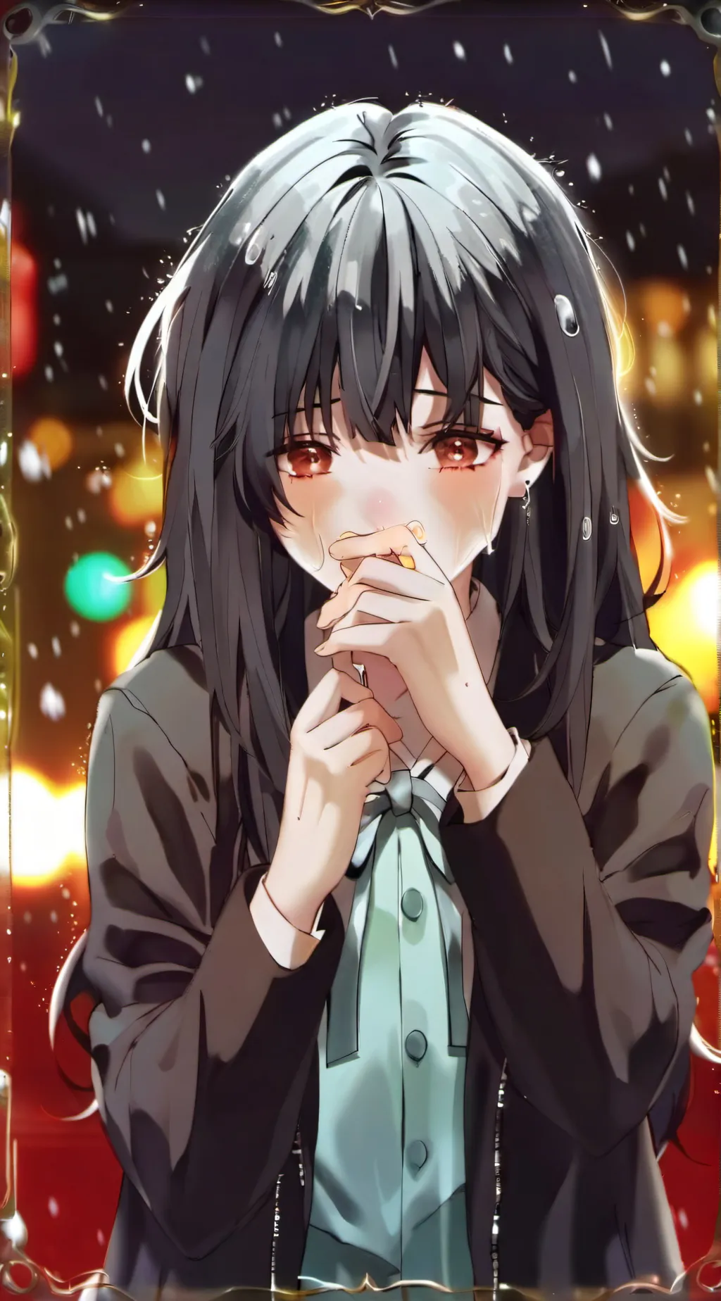 ai character: Allie  background