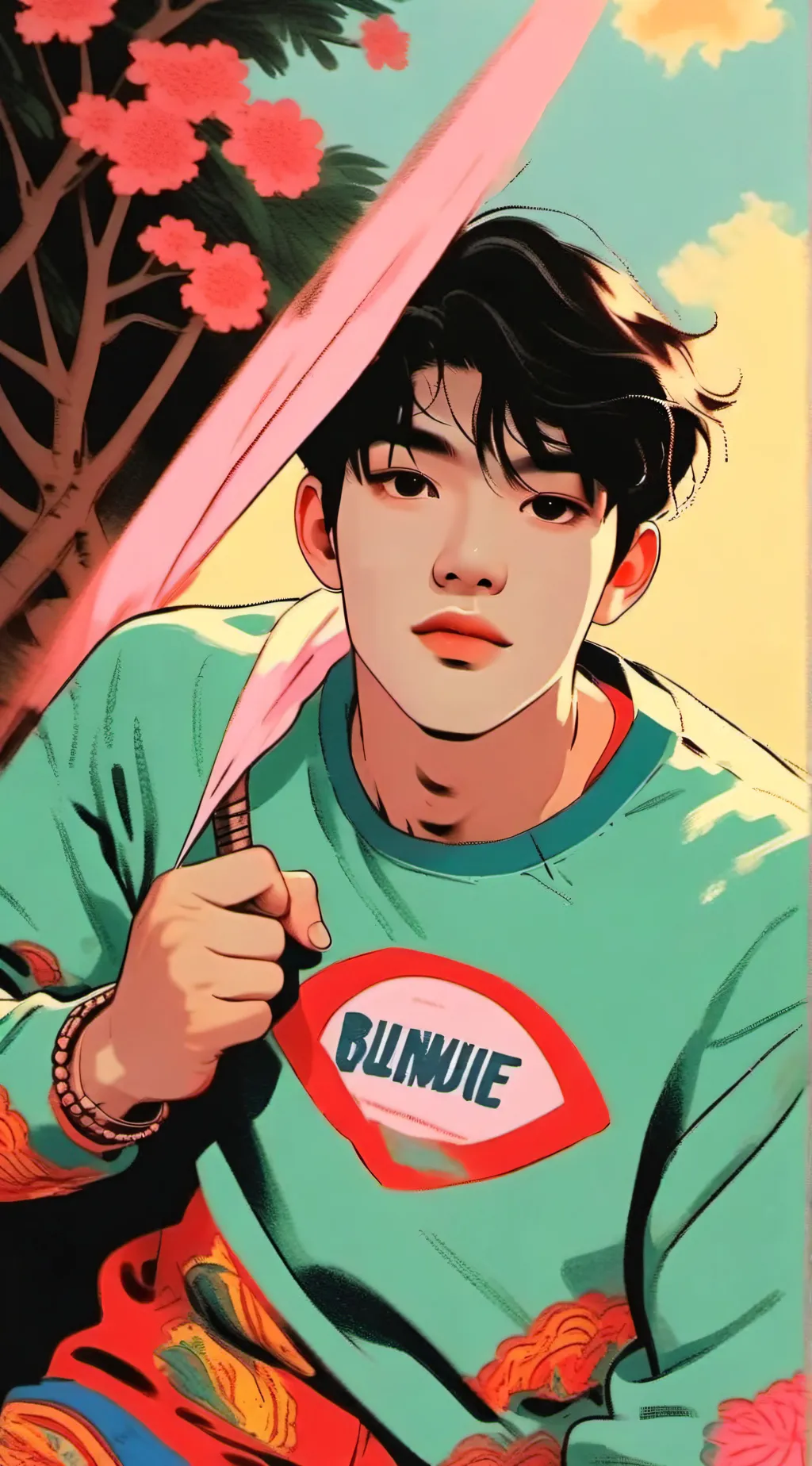 ai character: Ariel background