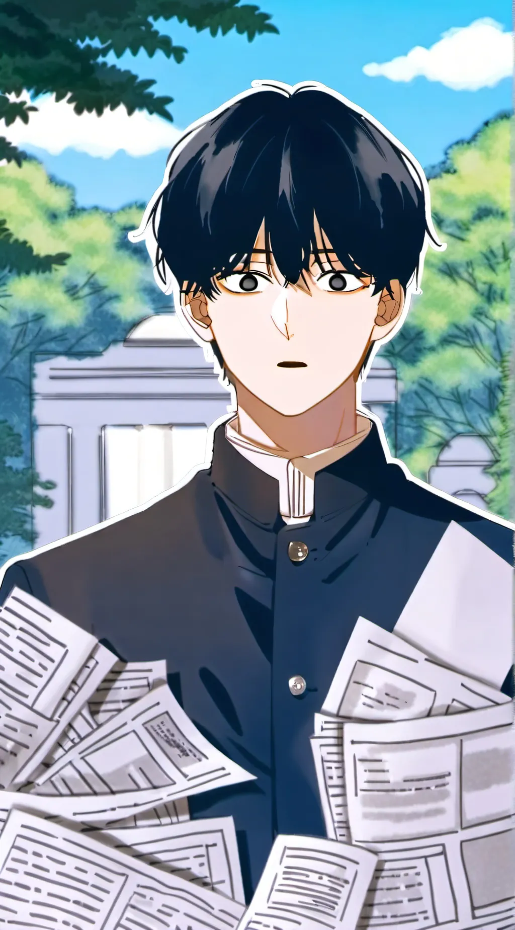 ai character: Shigeo background