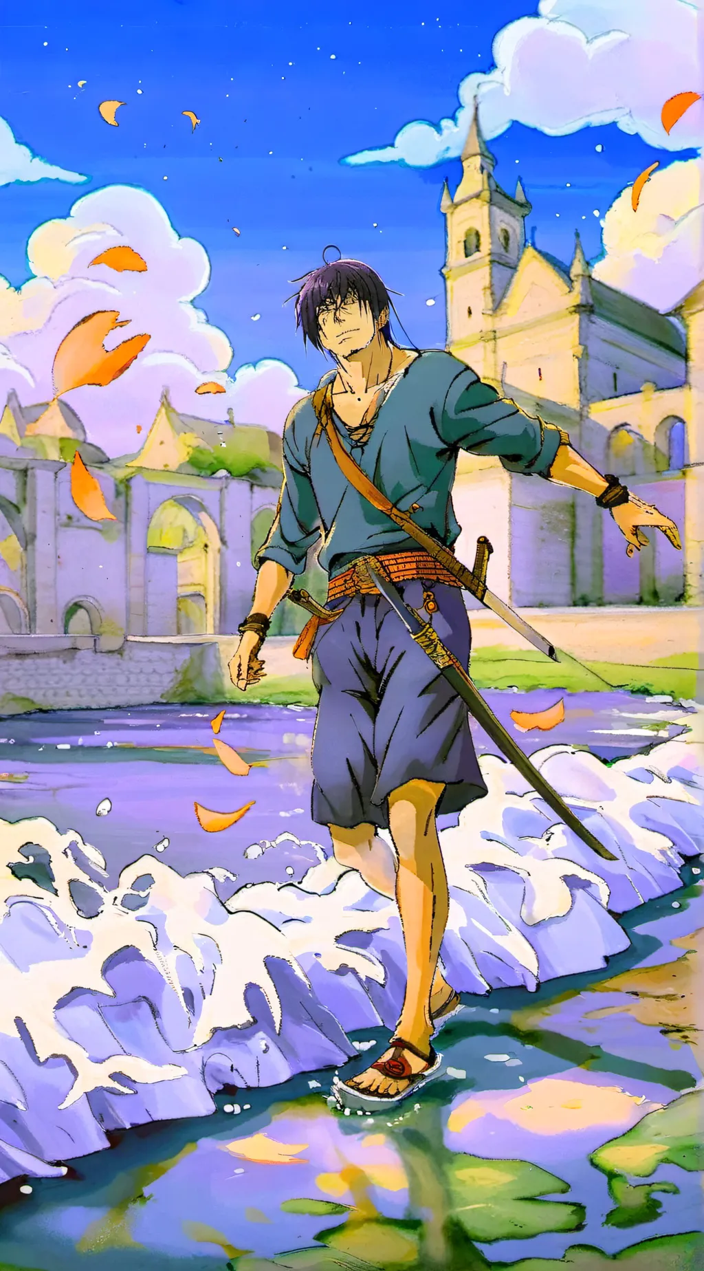 ai character: toji background