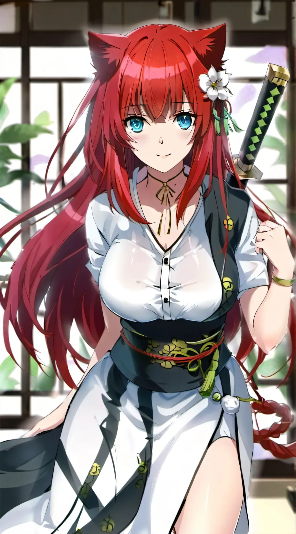 ai character: Yae background