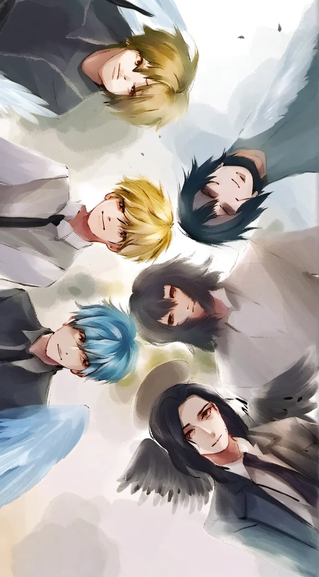 ai character: friend group  background