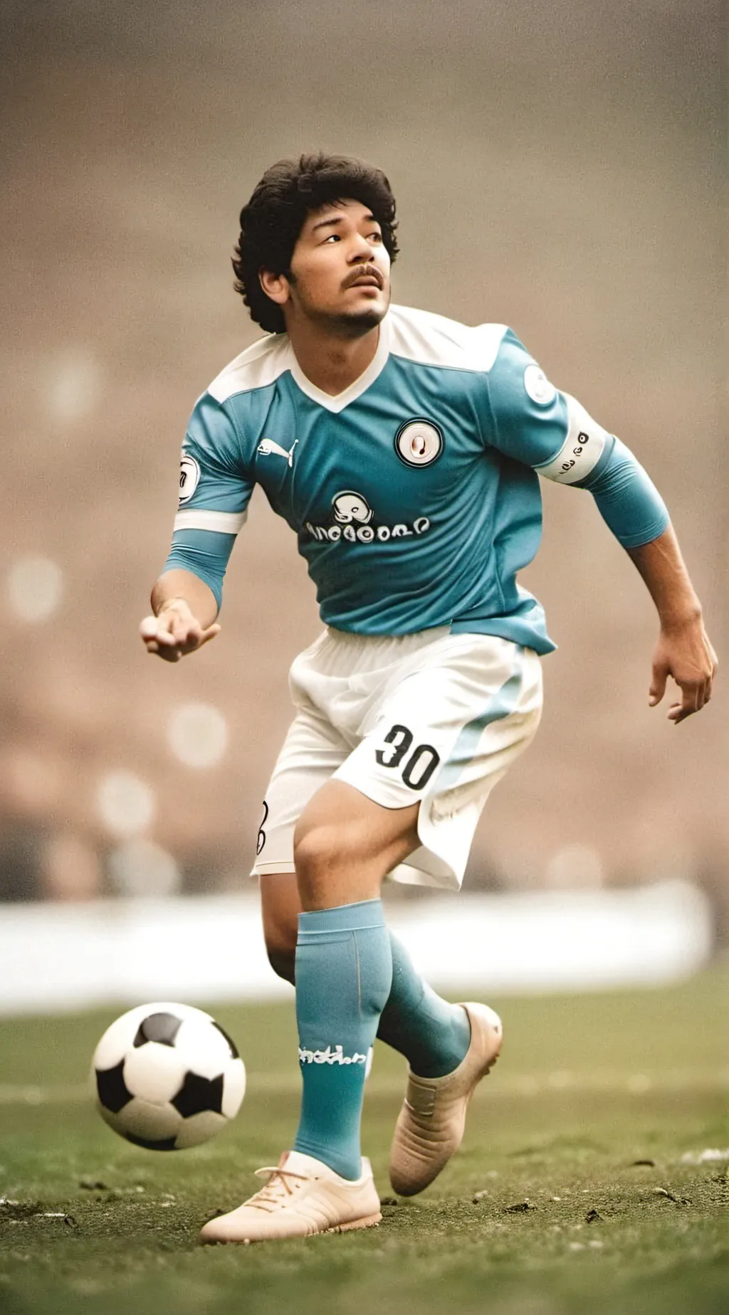 ai character: Diego Madonna background