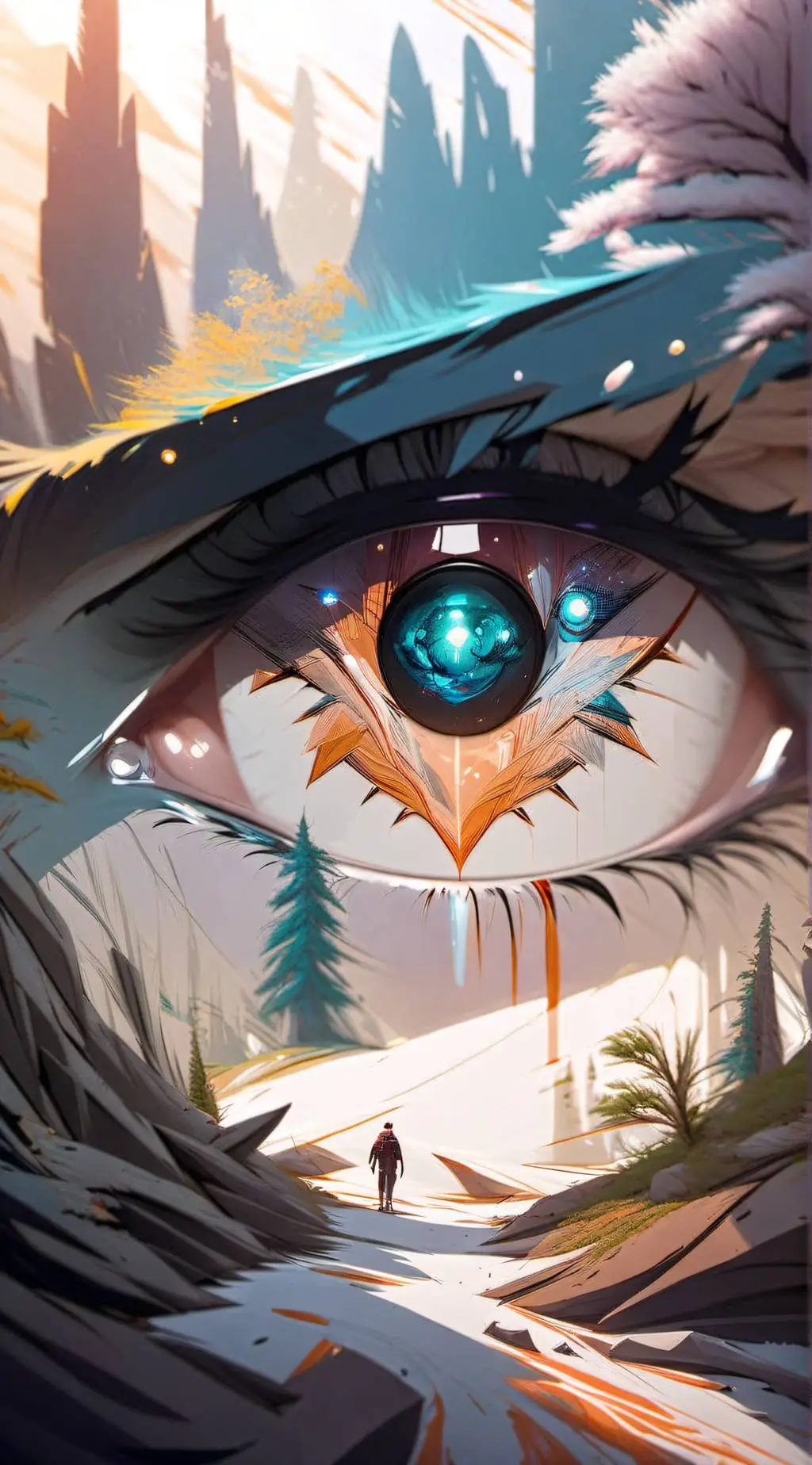 ai character: Create Studios background