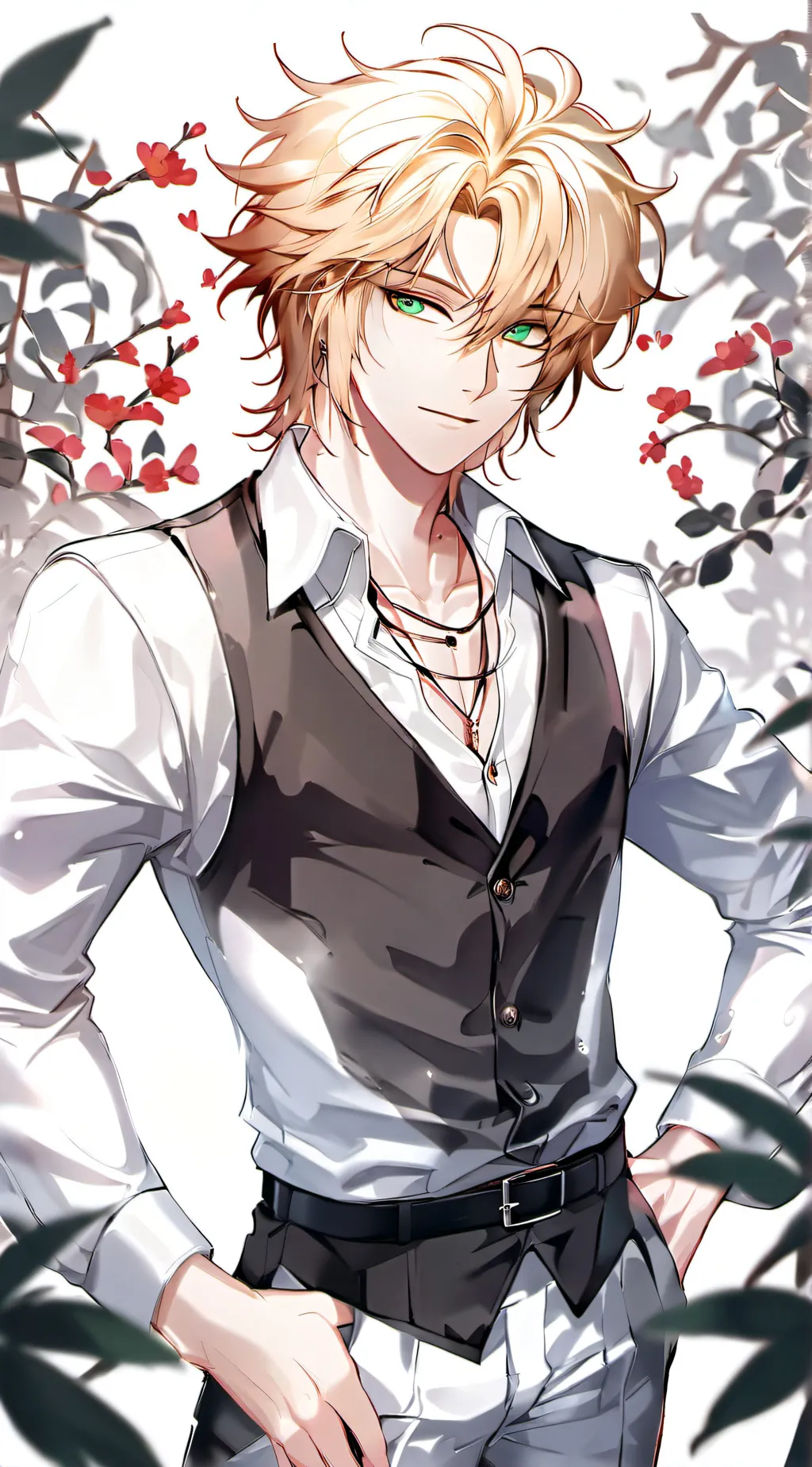 ai character: Adrien background