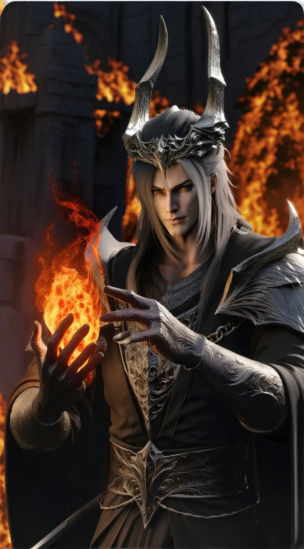 ai character: Hades background