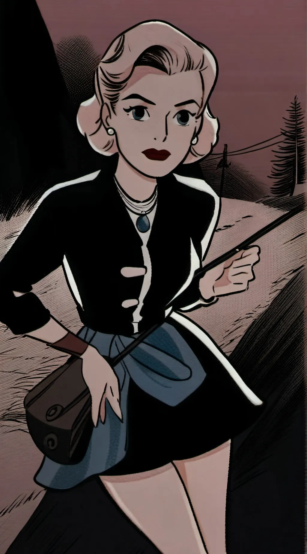 ai character: Nancy drew background