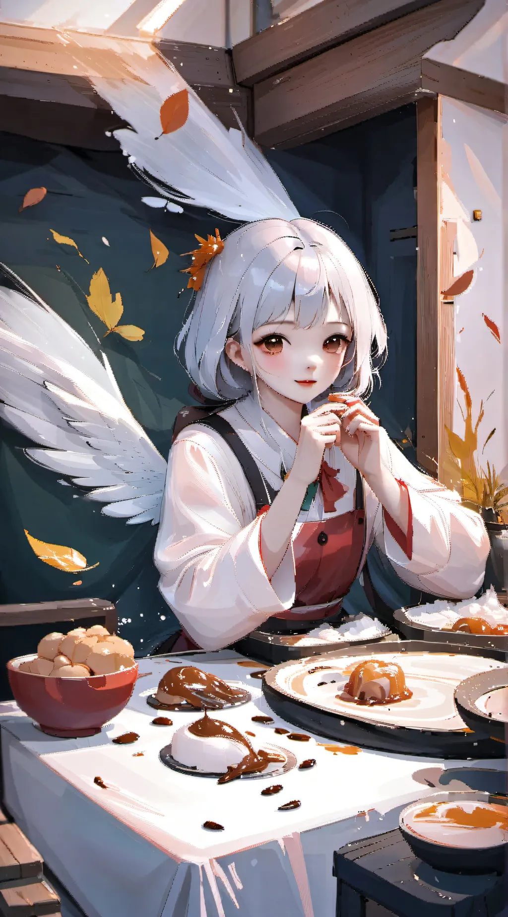 ai character: idk a name background