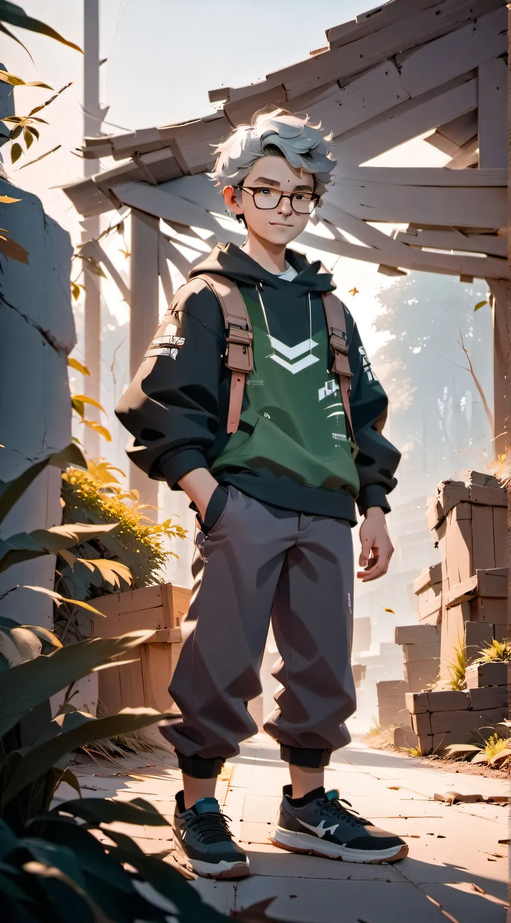 ai character: Carter (Police) background