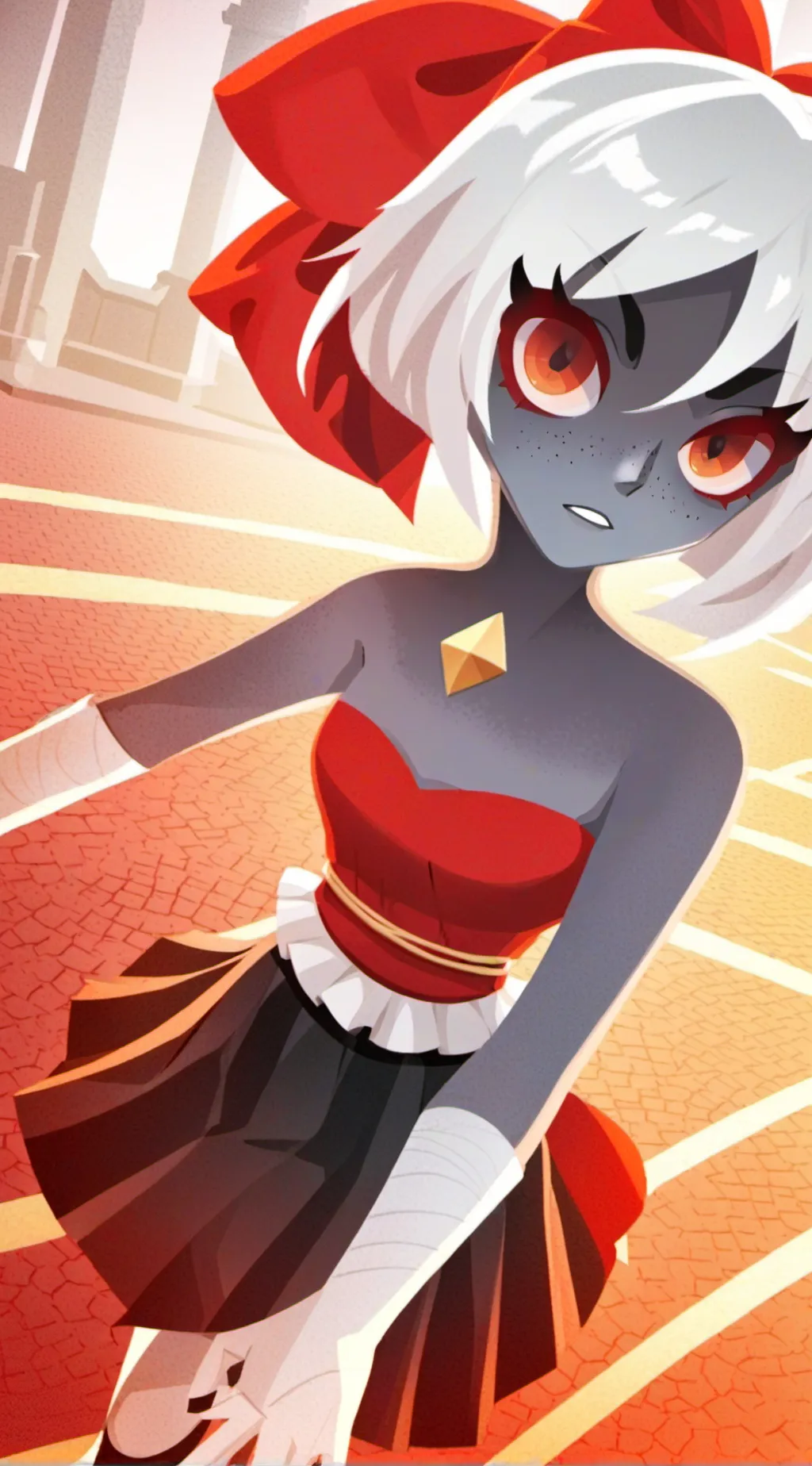 ai character: vaggie background