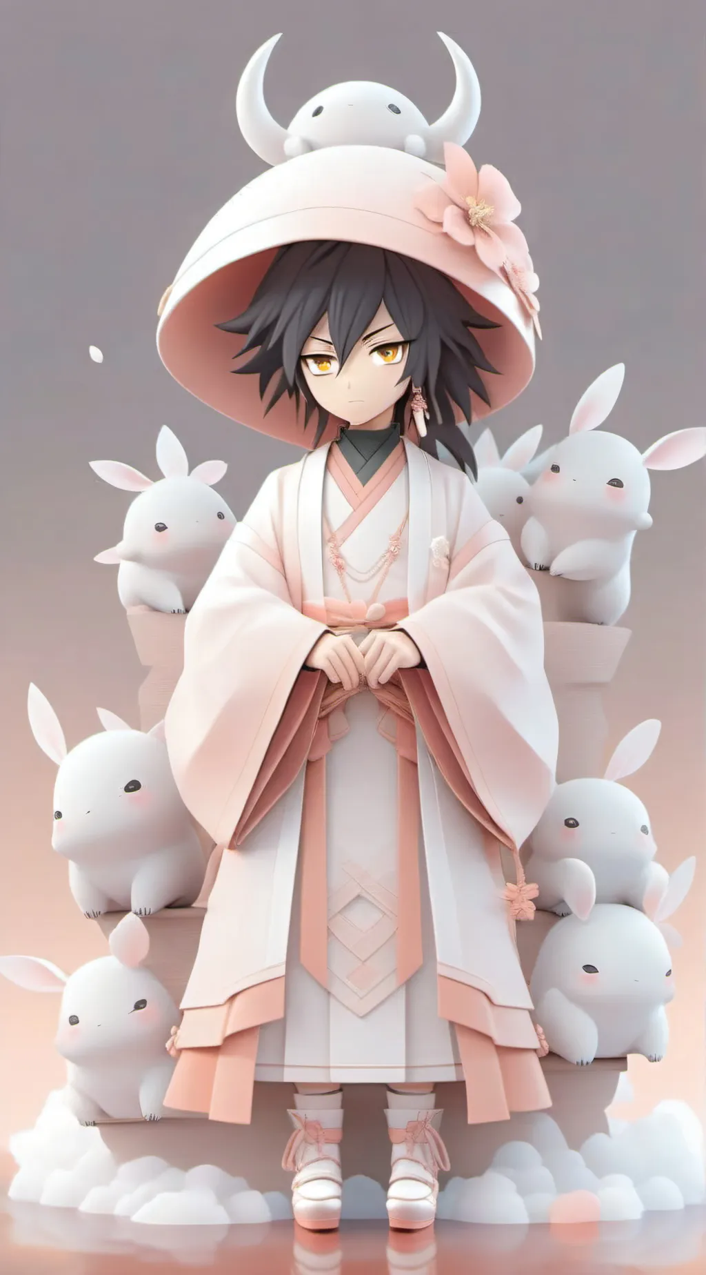 ai character: giyu tomioka background