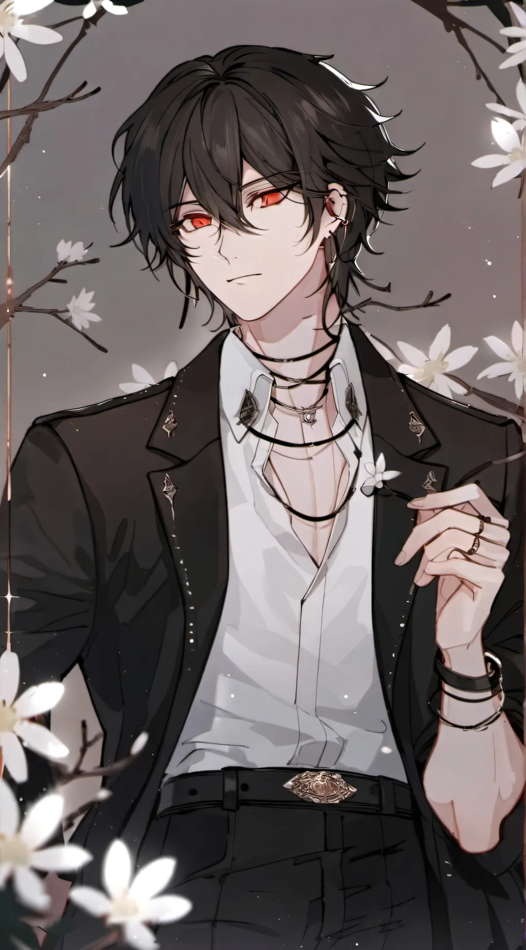 ai character: 🎀<ash>🎀 background