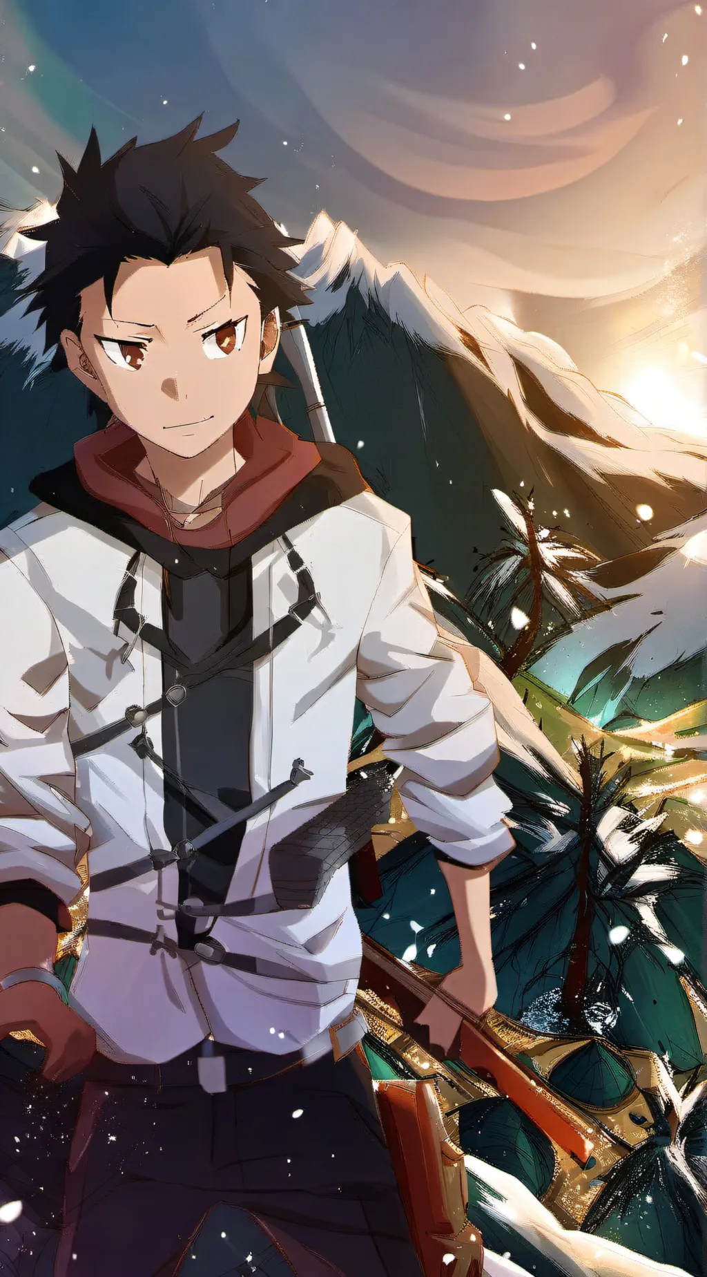 ai character: Barusu background