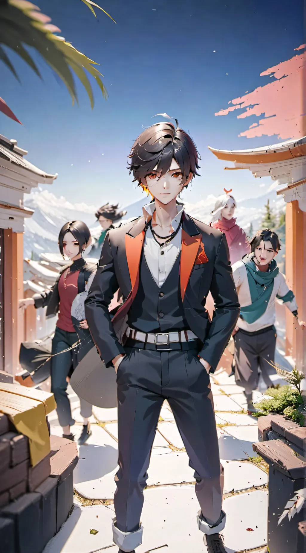 ai character: Luca background