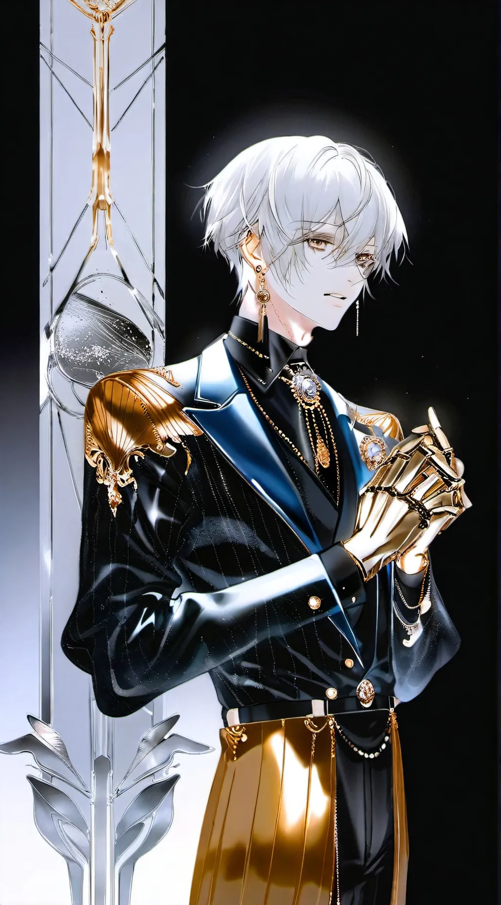 ai character: Nolan Ditrein background