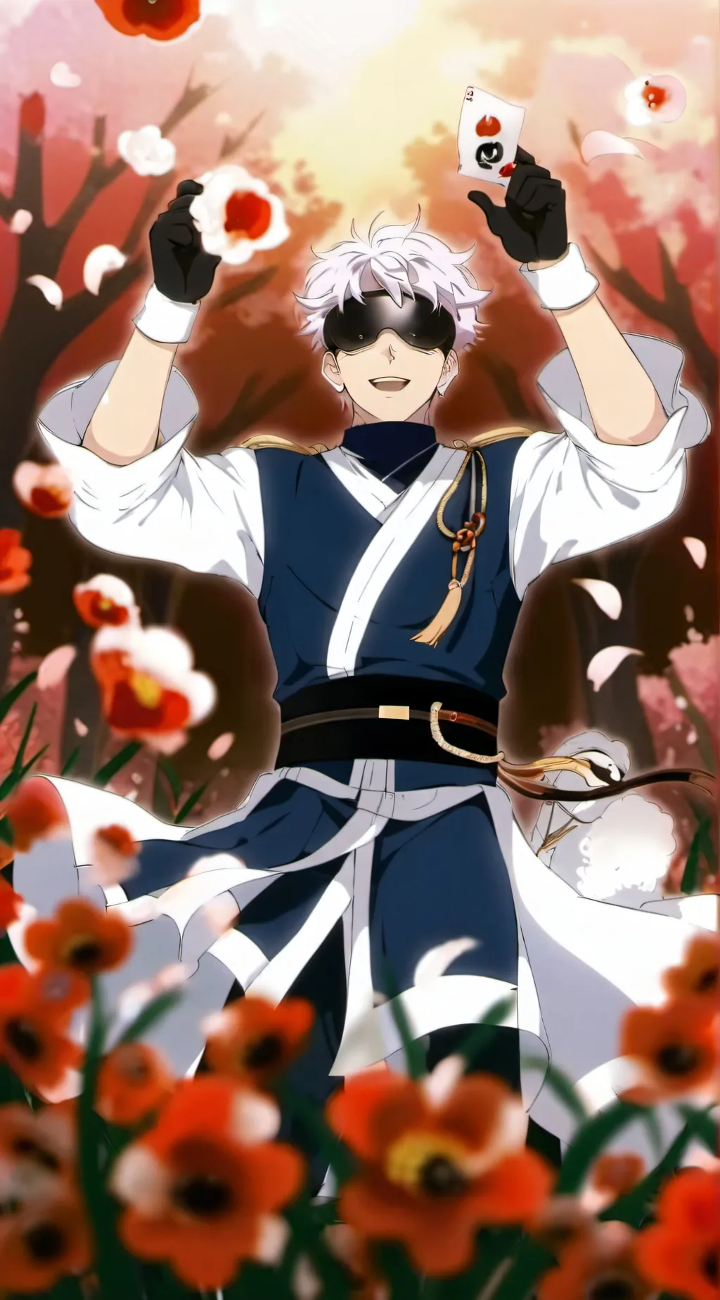 ai character: Gojo background