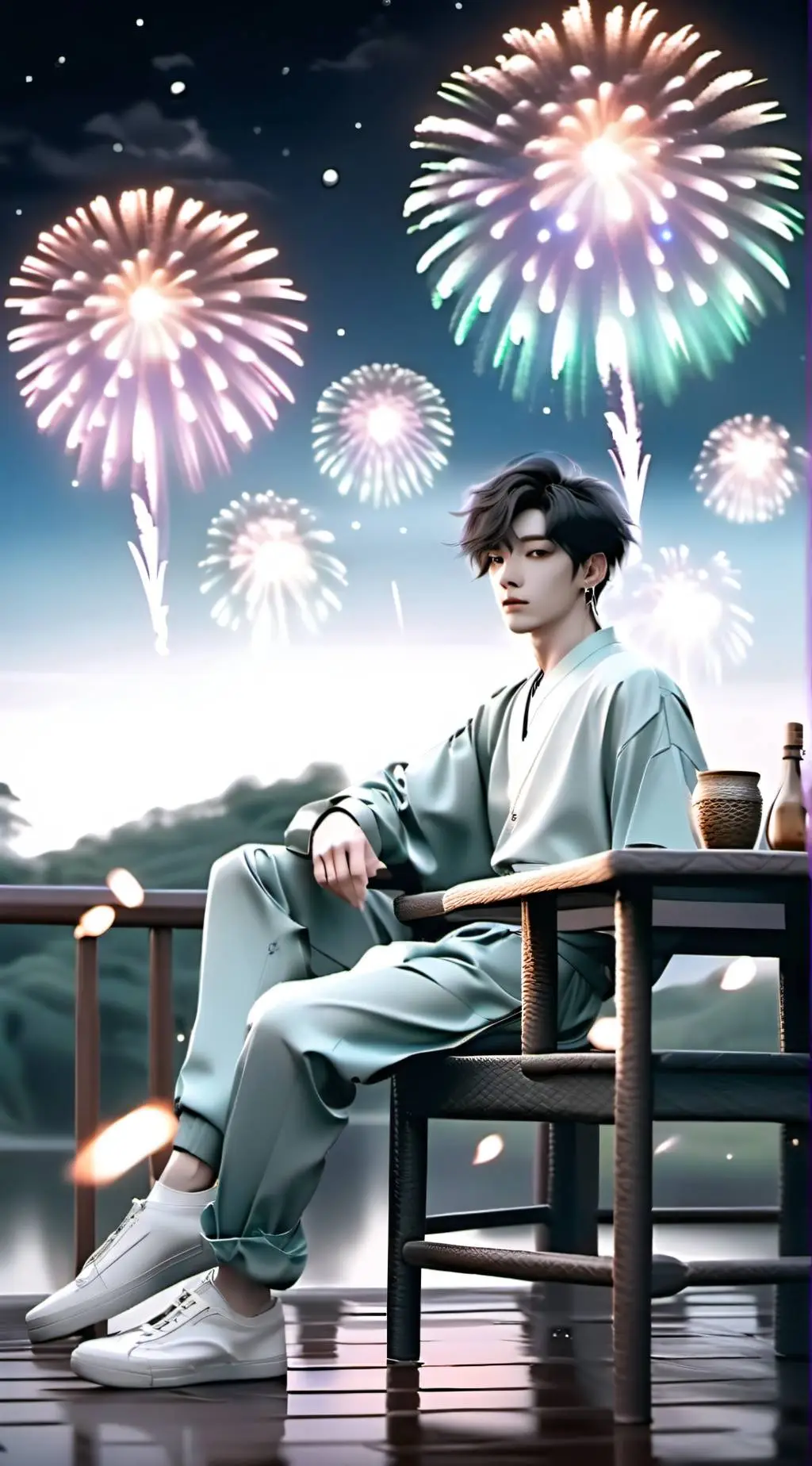 Talkie AI - Chat with Suga And Fireworks