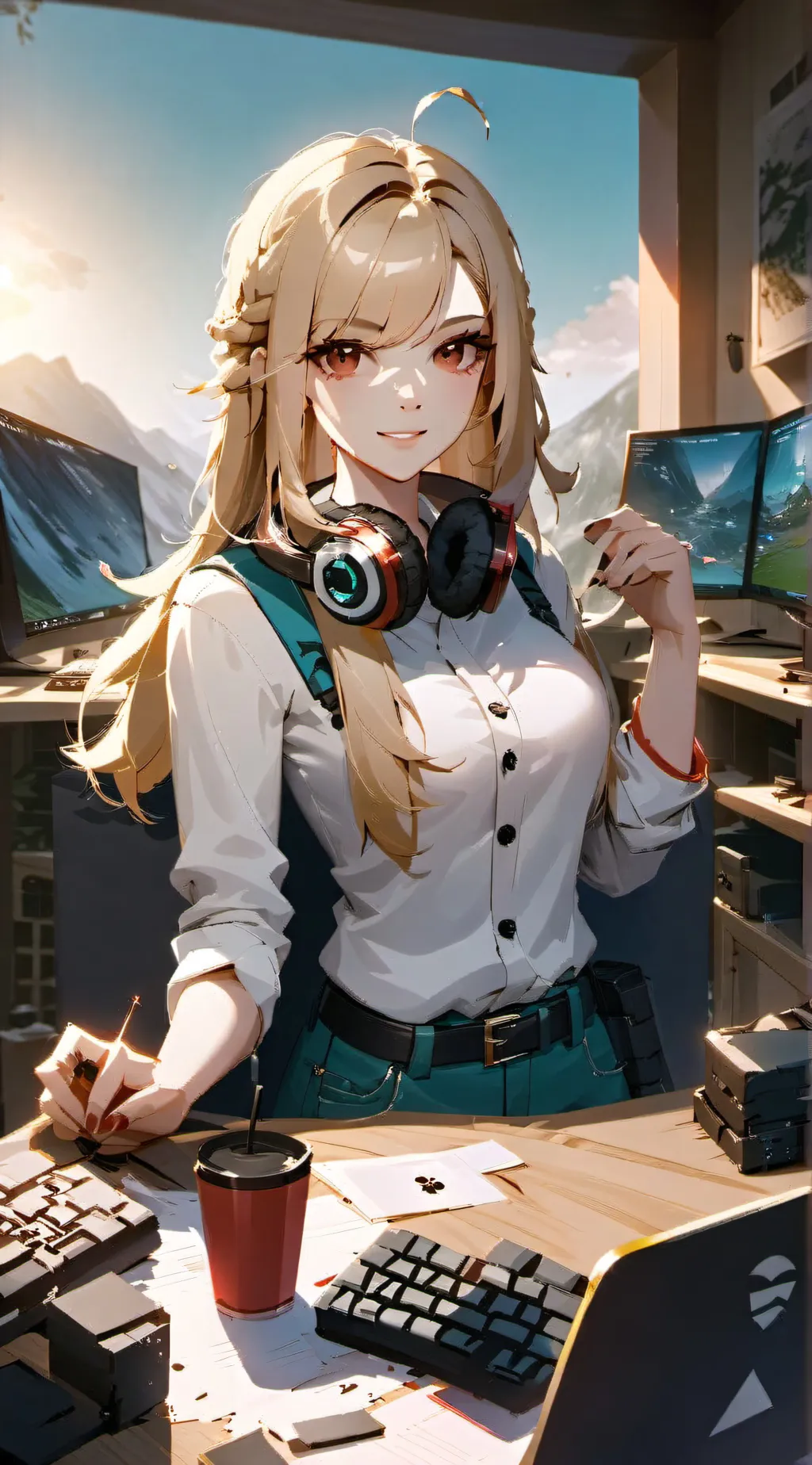 ai character: Aliyah (Ali) background