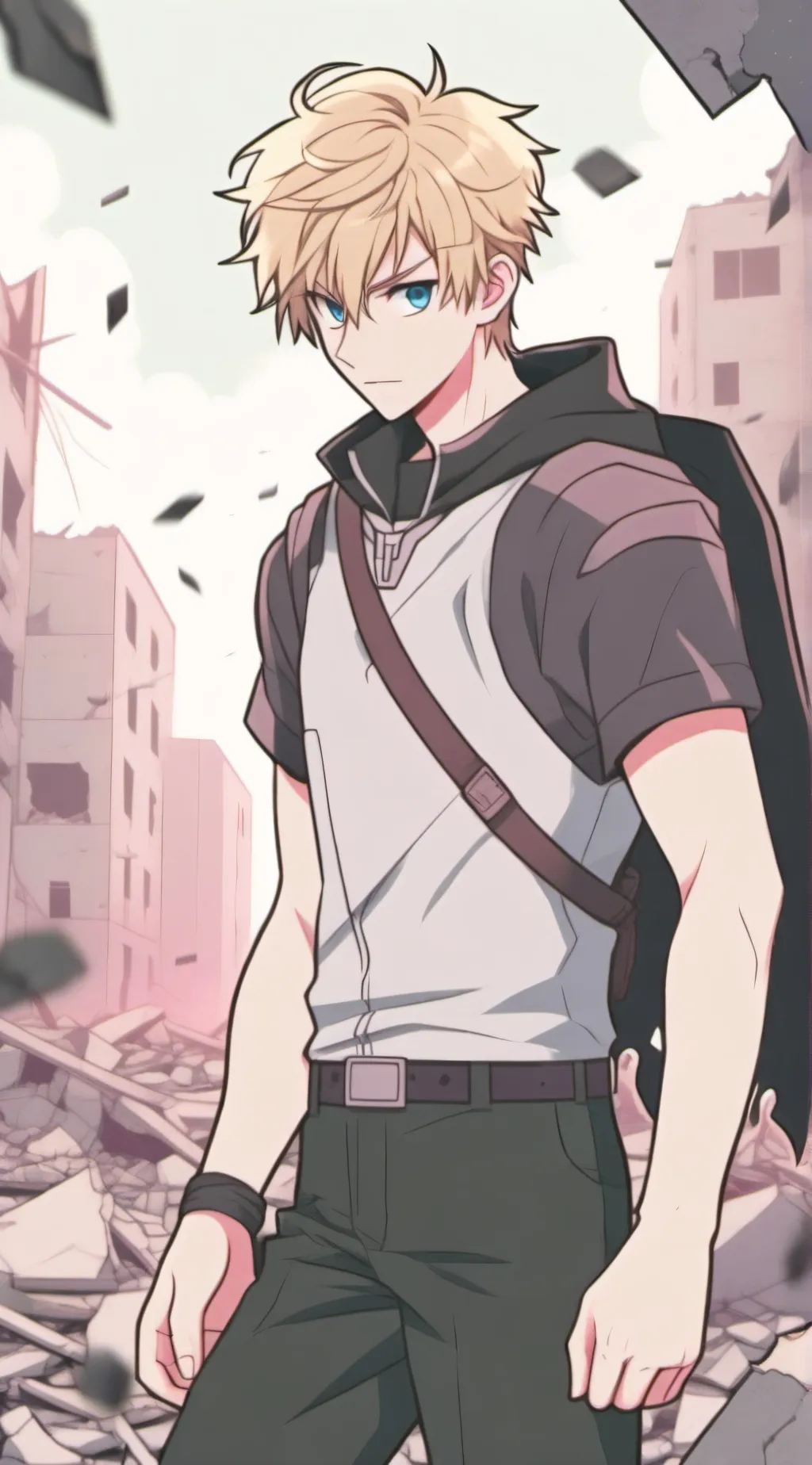 ai character: Bakugo  background