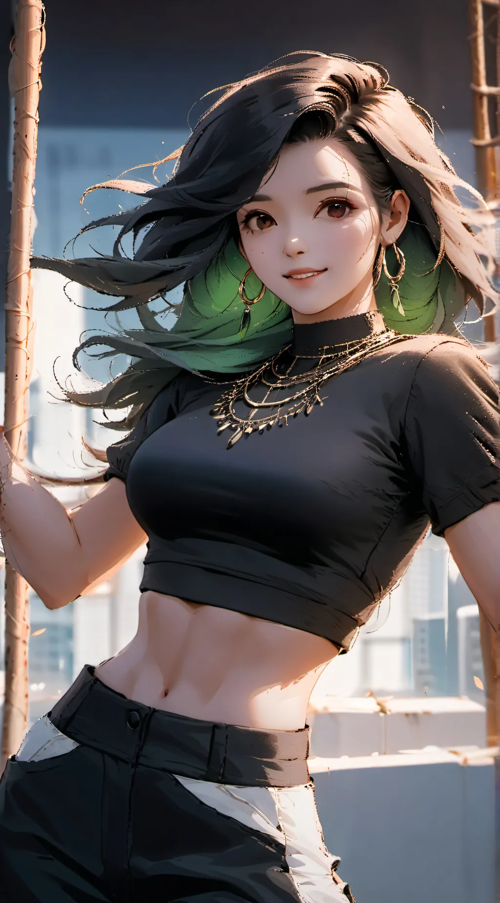 ai character: Me ✨ background