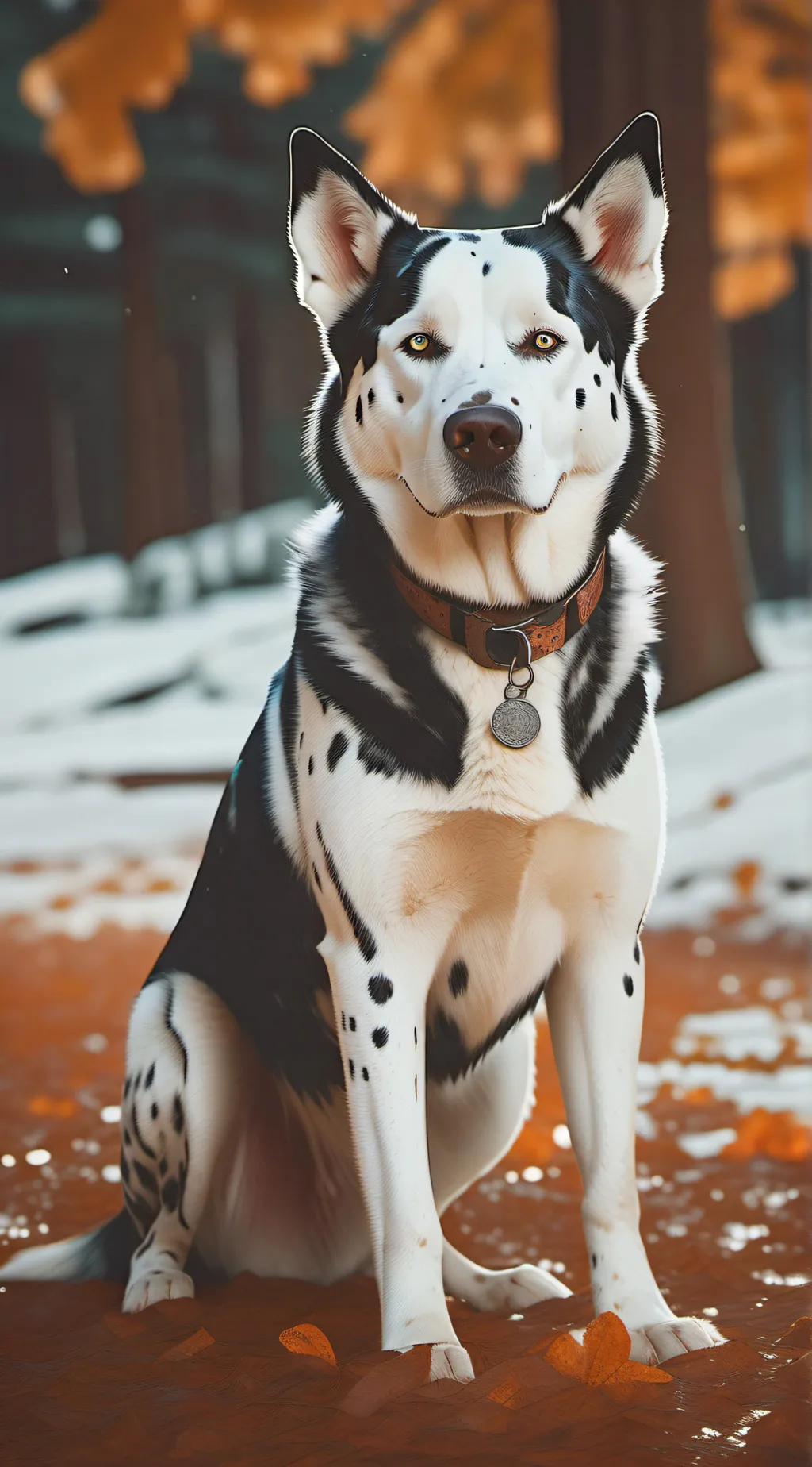 ai character: sky background