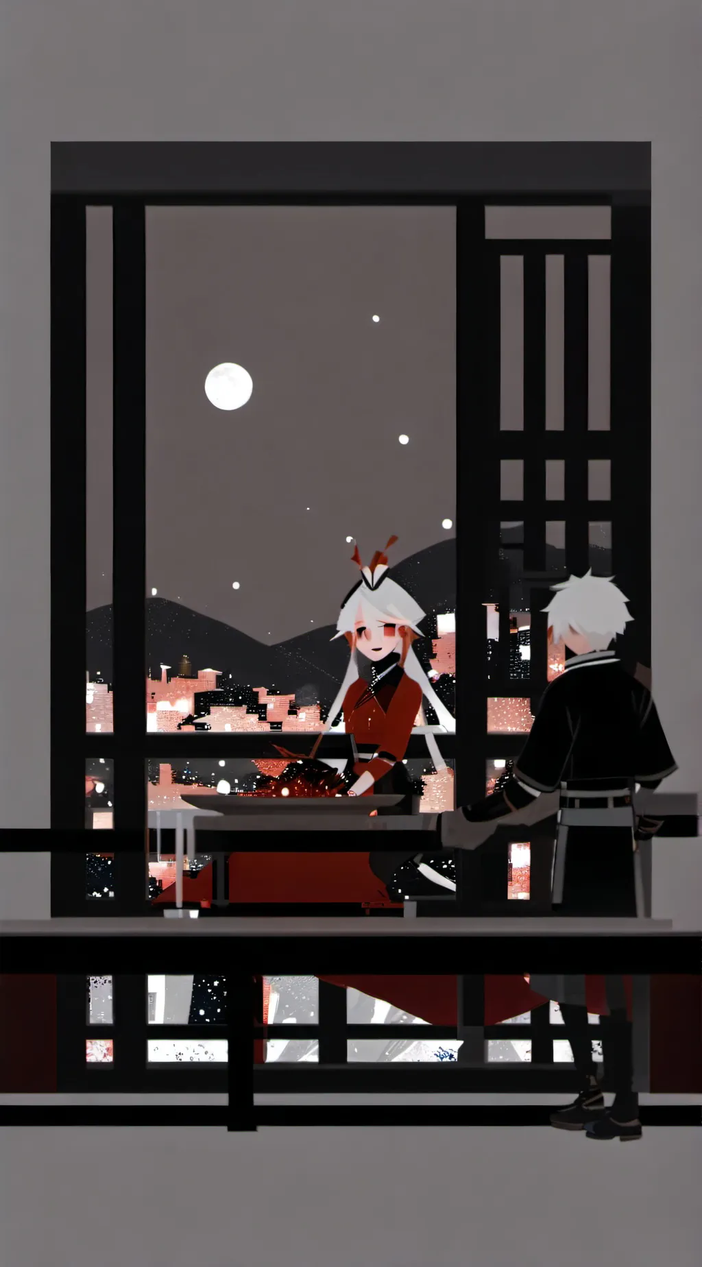 ai character: Xister (from fpe) background