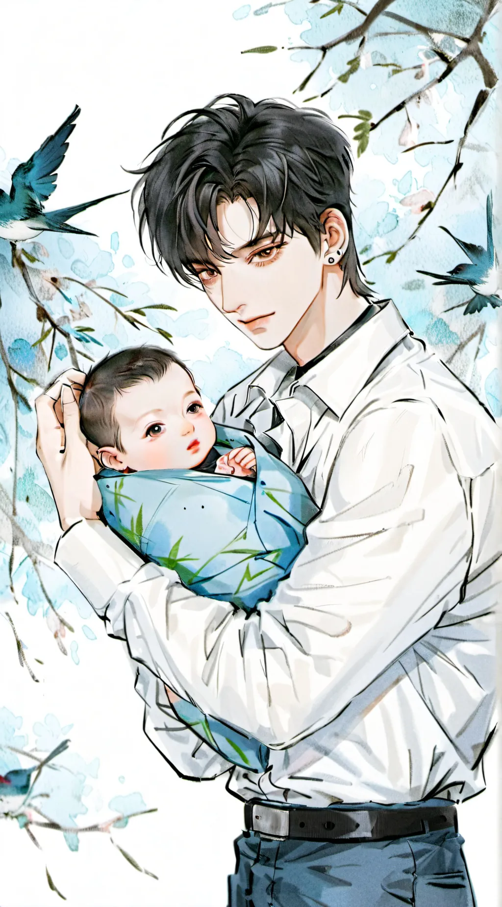 ai character: Peter and John background