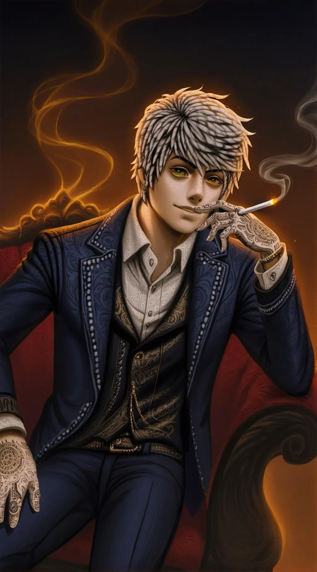 ai character: max malcom background