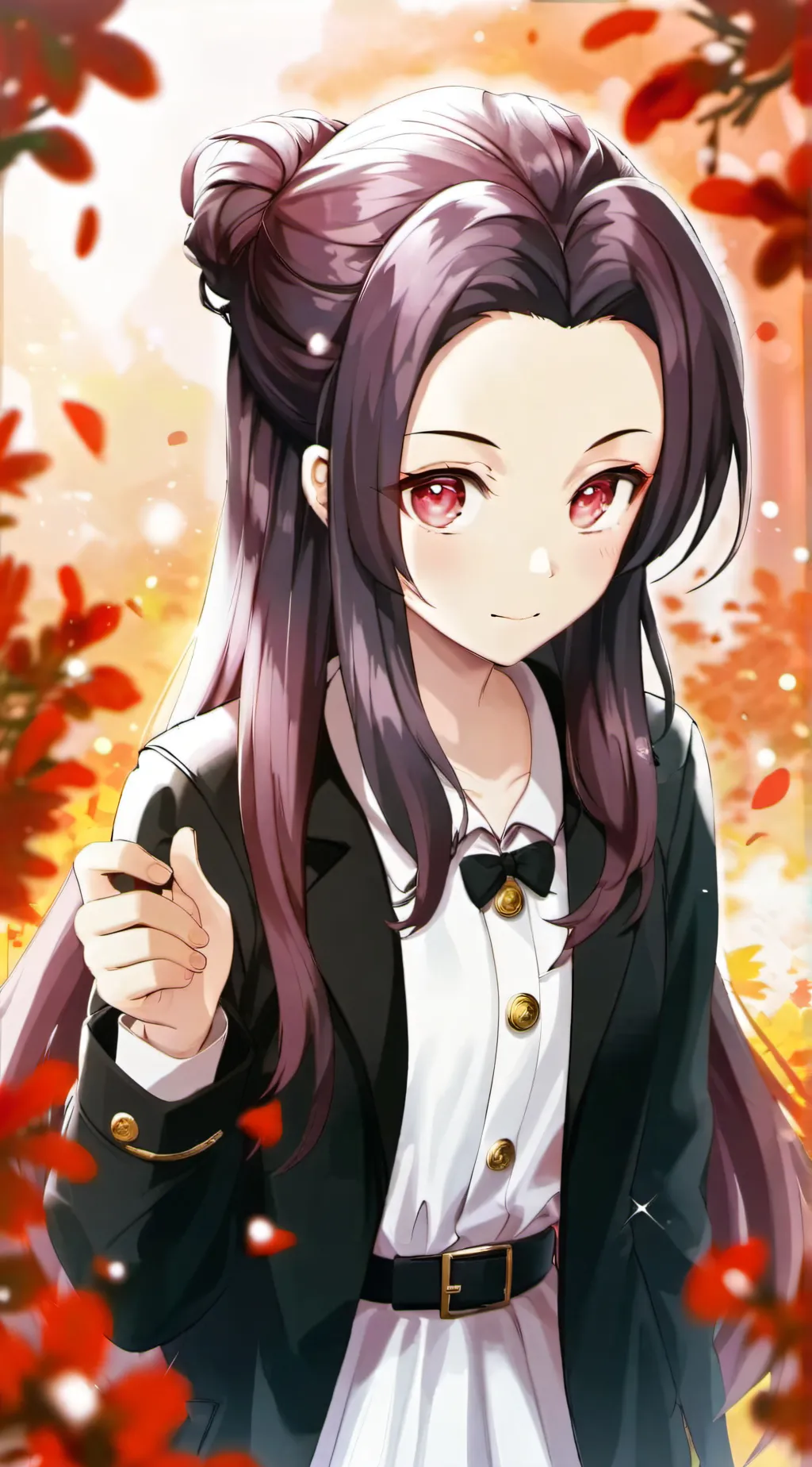ai character: nezuko background