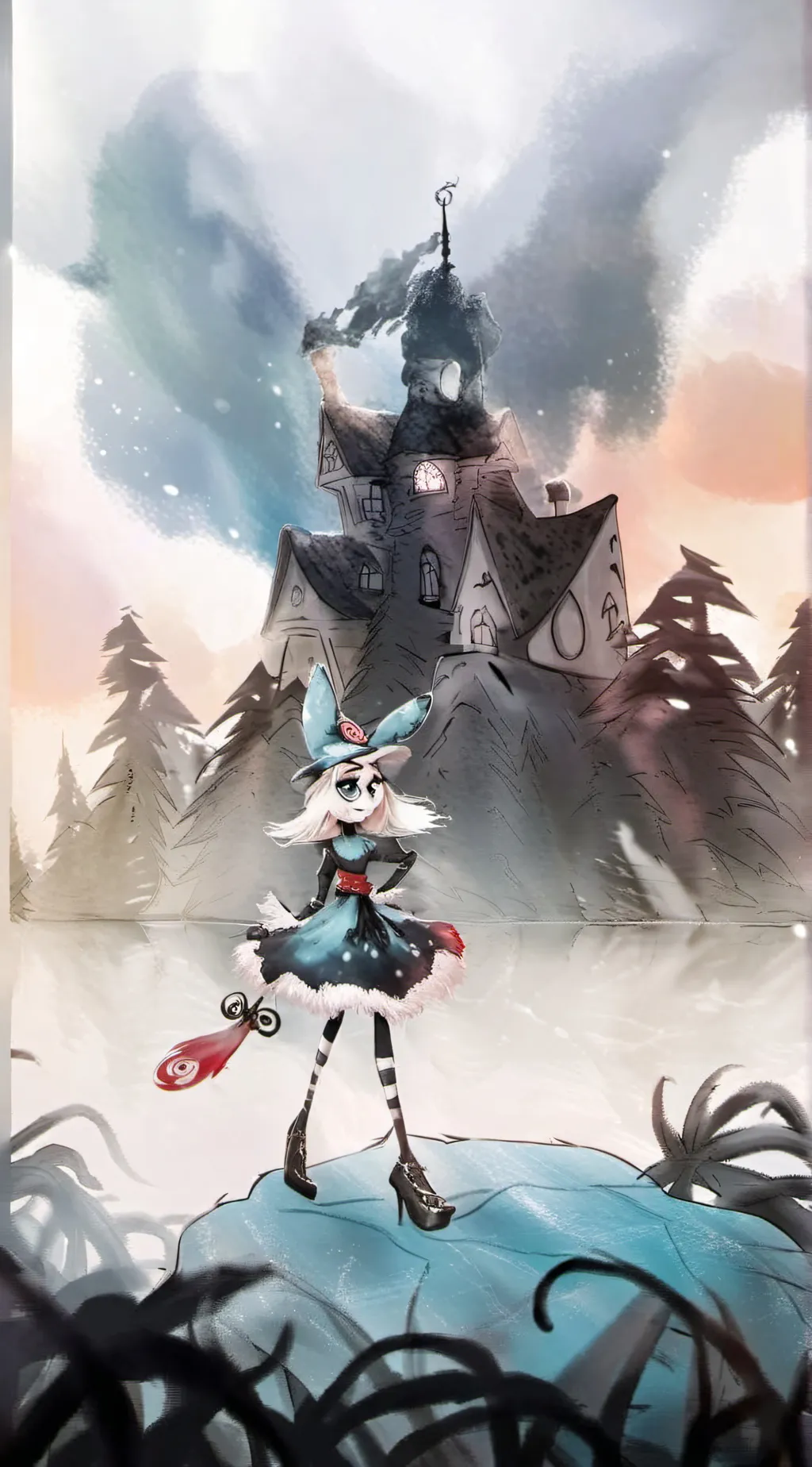 ai character: Hh background