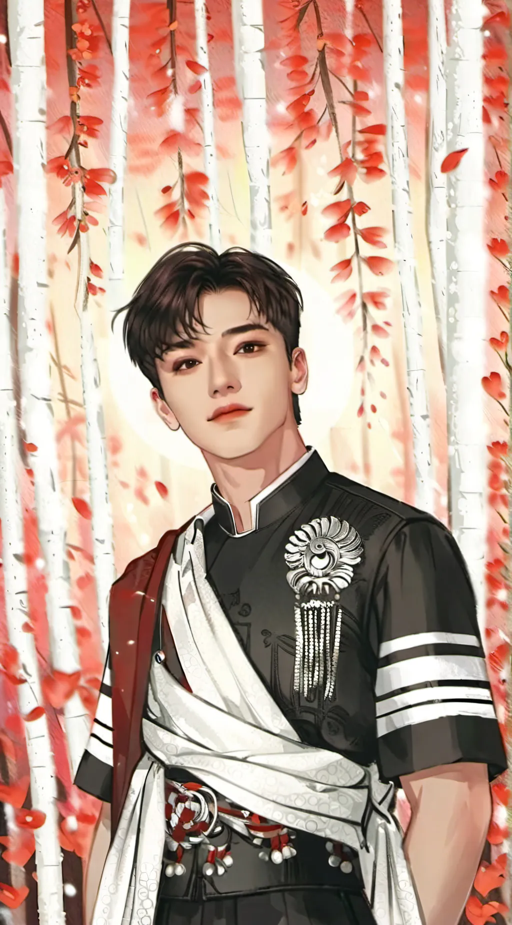 ai character: Christopher  background