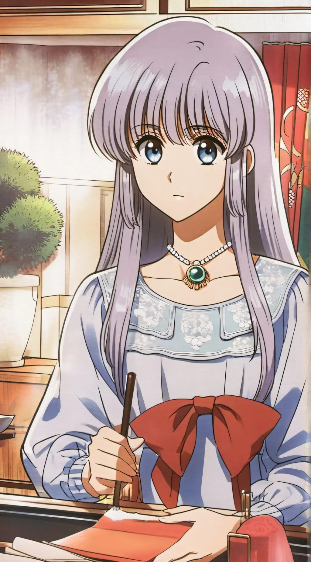 ai character: Nora background