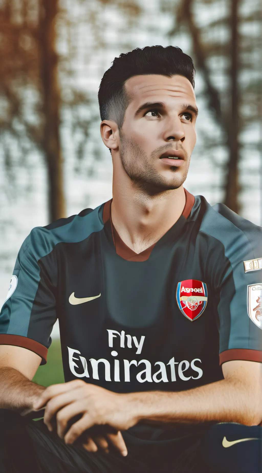ai character: Robin Van Persie background