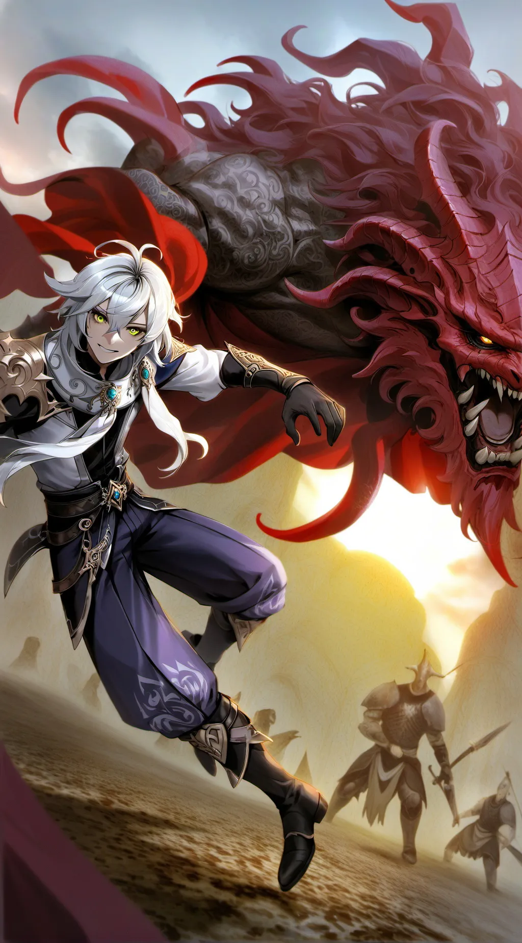 ai character: Dracula background