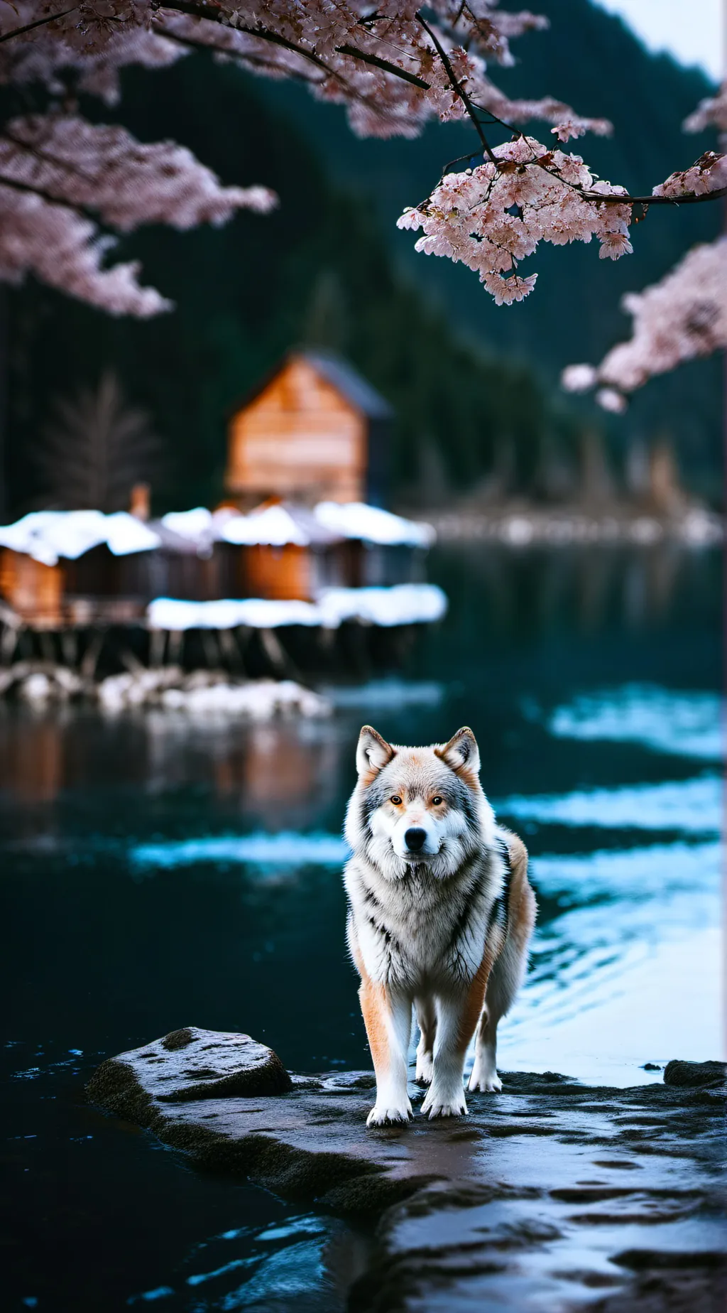 ai character: dog background