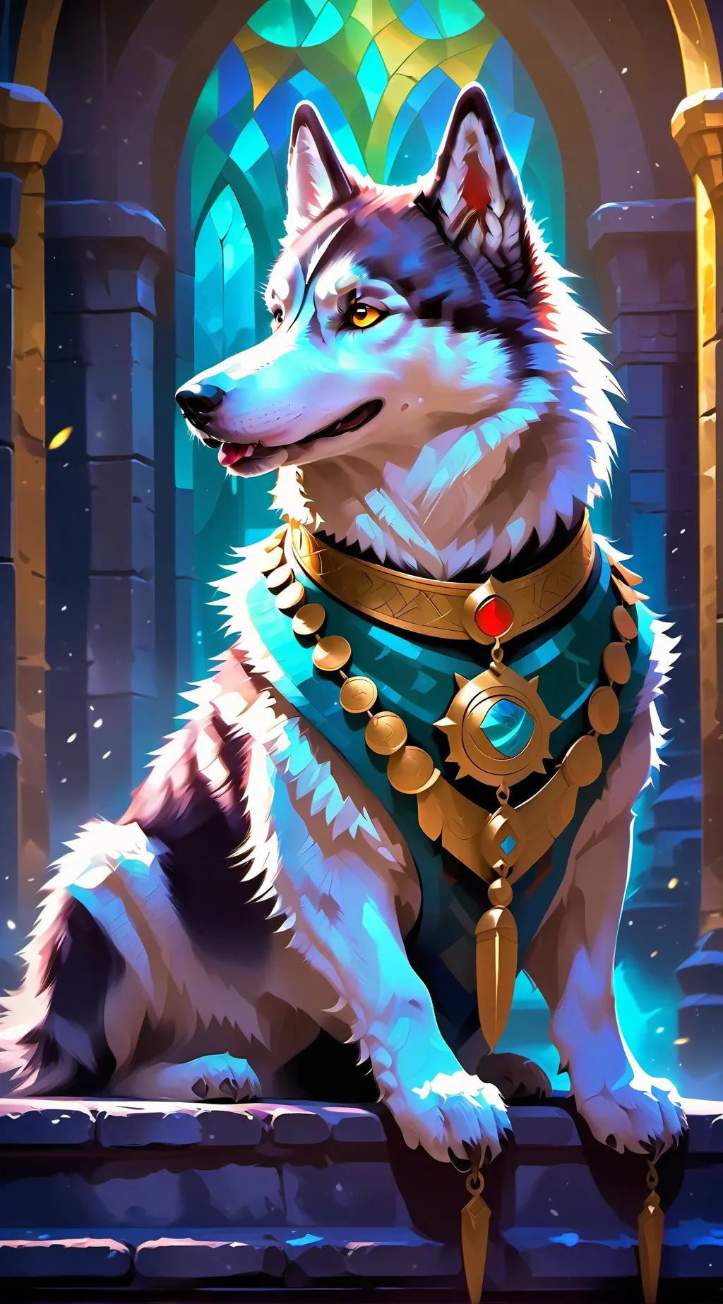 ai character: Ruby background