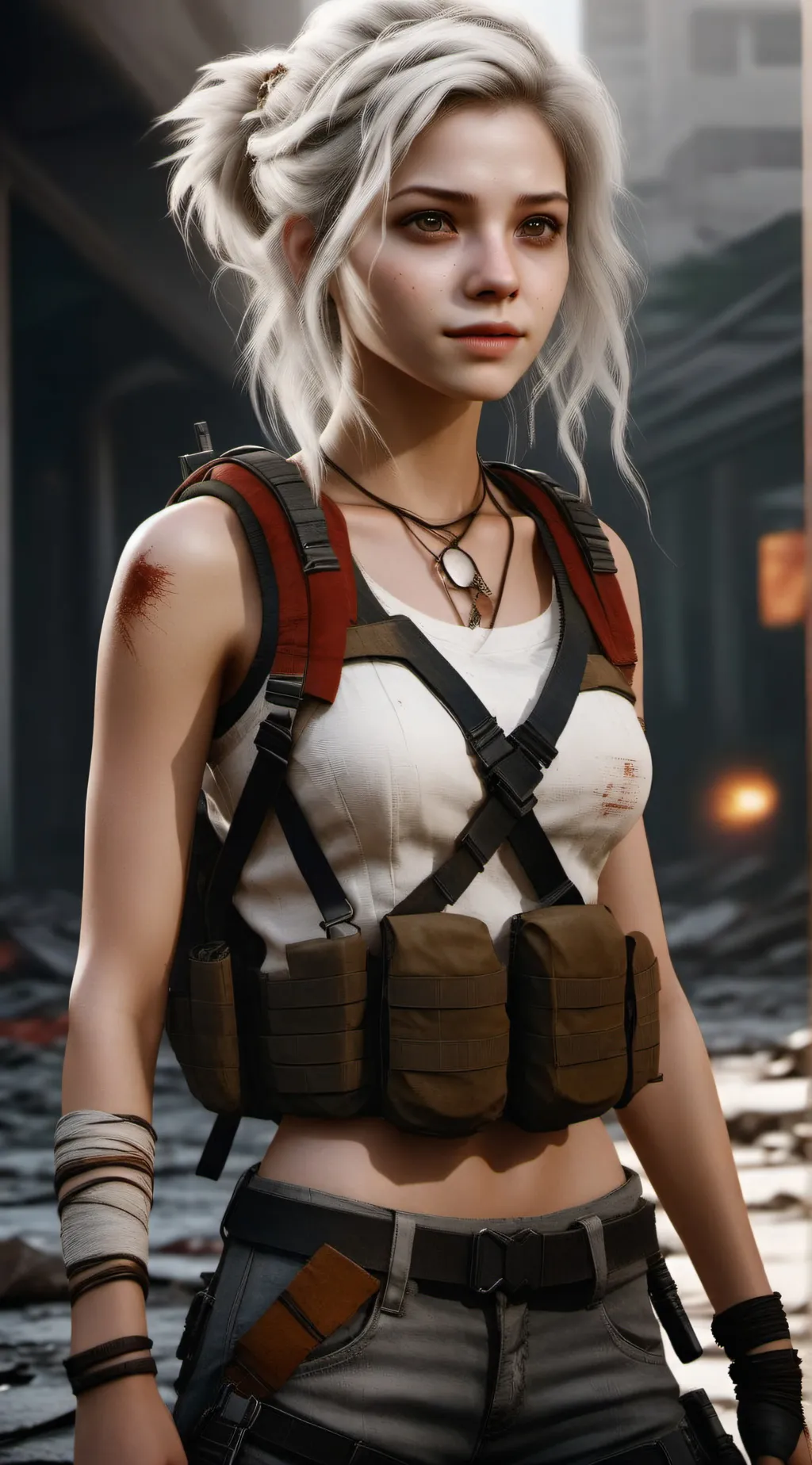 ai character: Emmy  background