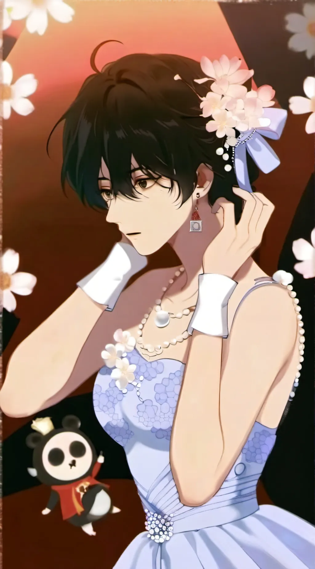 ai character: Asher👾 background